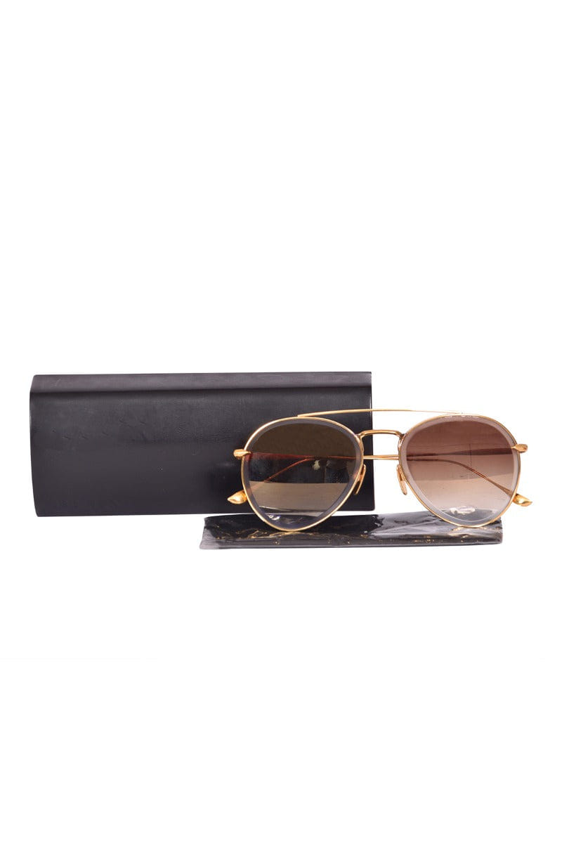 Fashion Dita Axial Dts502 Fashion Pilot Titanium Sunglasses