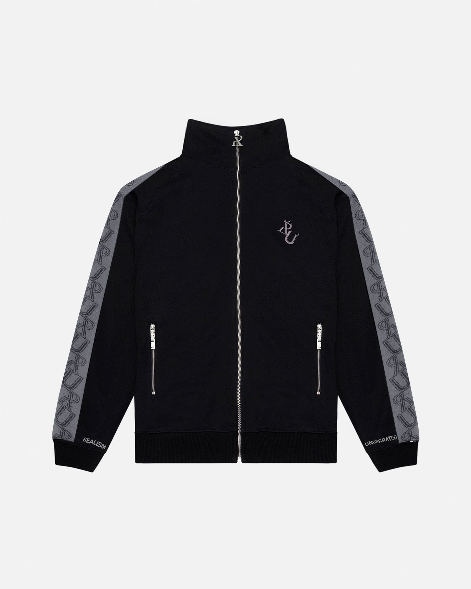 Realism SSS REALISM x UNDERRATED RUN LINE TRACK JACKET BLACK