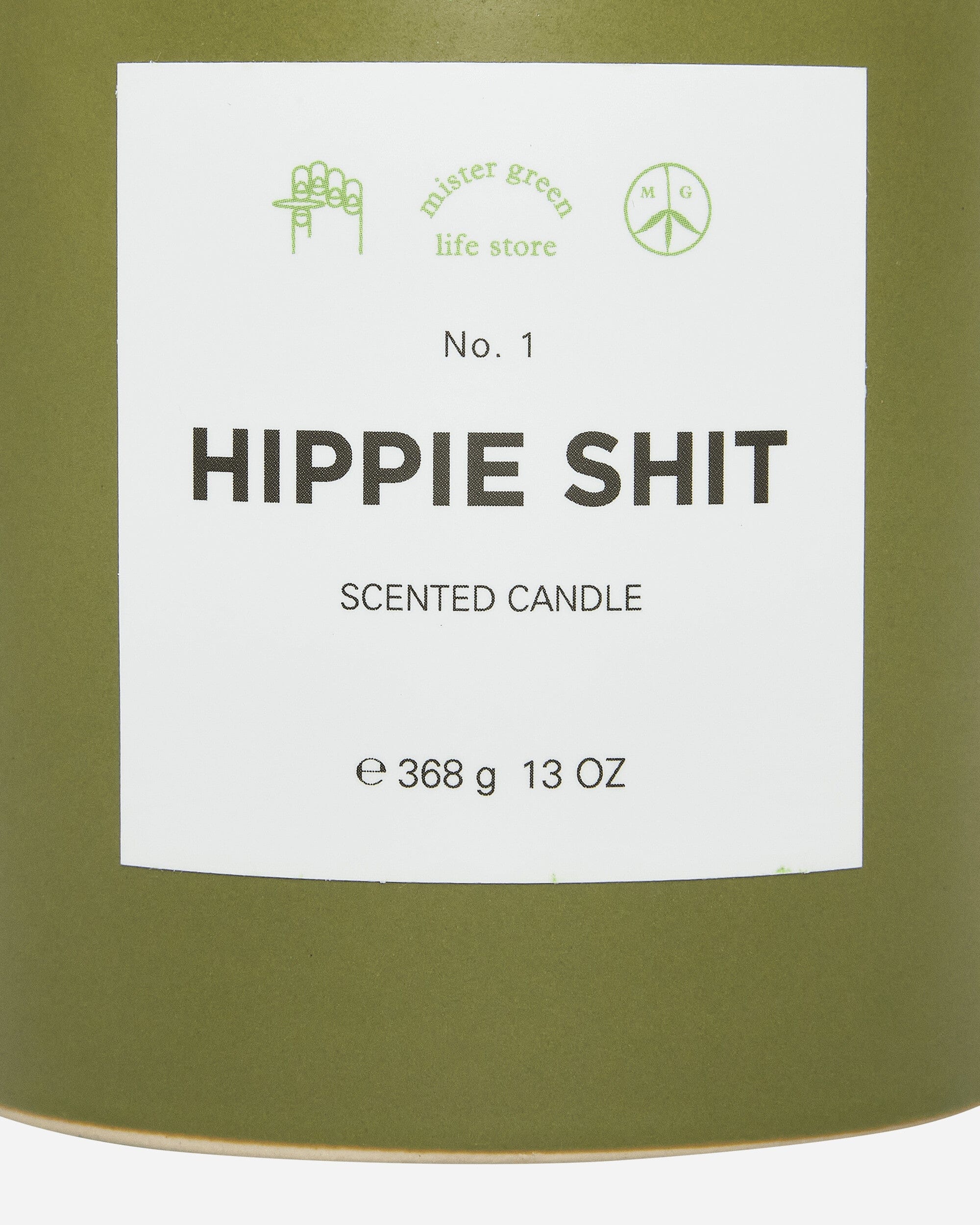 Mister Green Fragrance No.1 Hippie Shit Candle