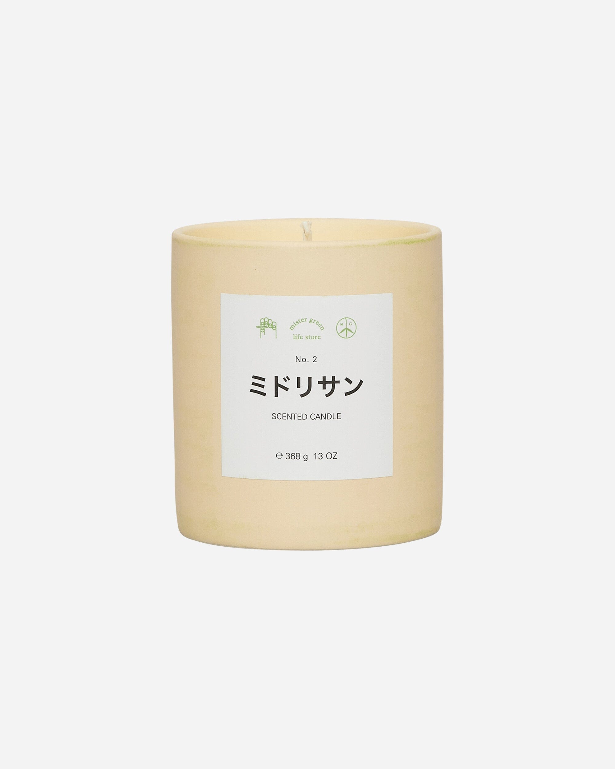 Mister Green Fragrance No.2 Midori - San Scented Candle