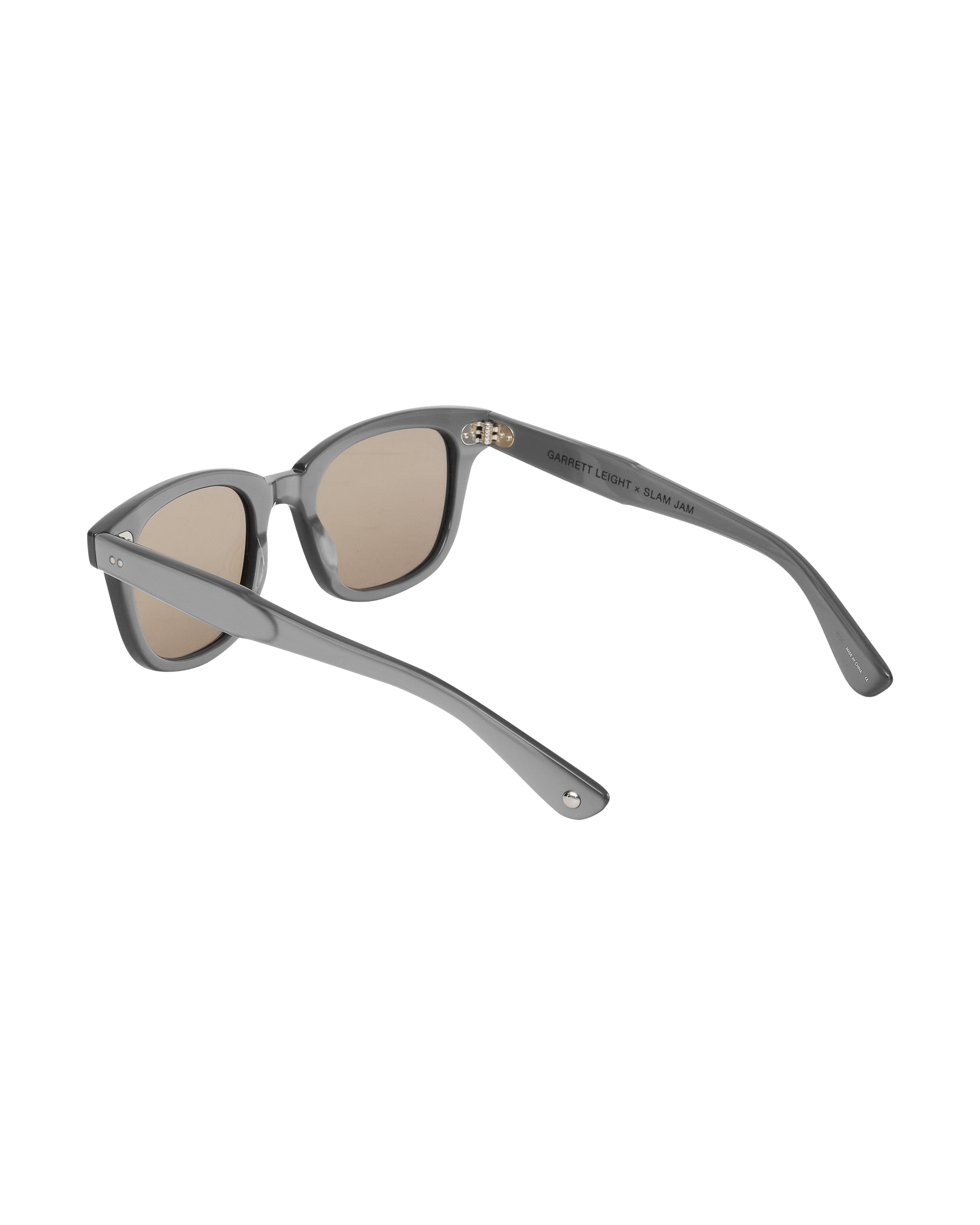 Garrett Leight Slam Jam Calabar Sunglasses Chrome