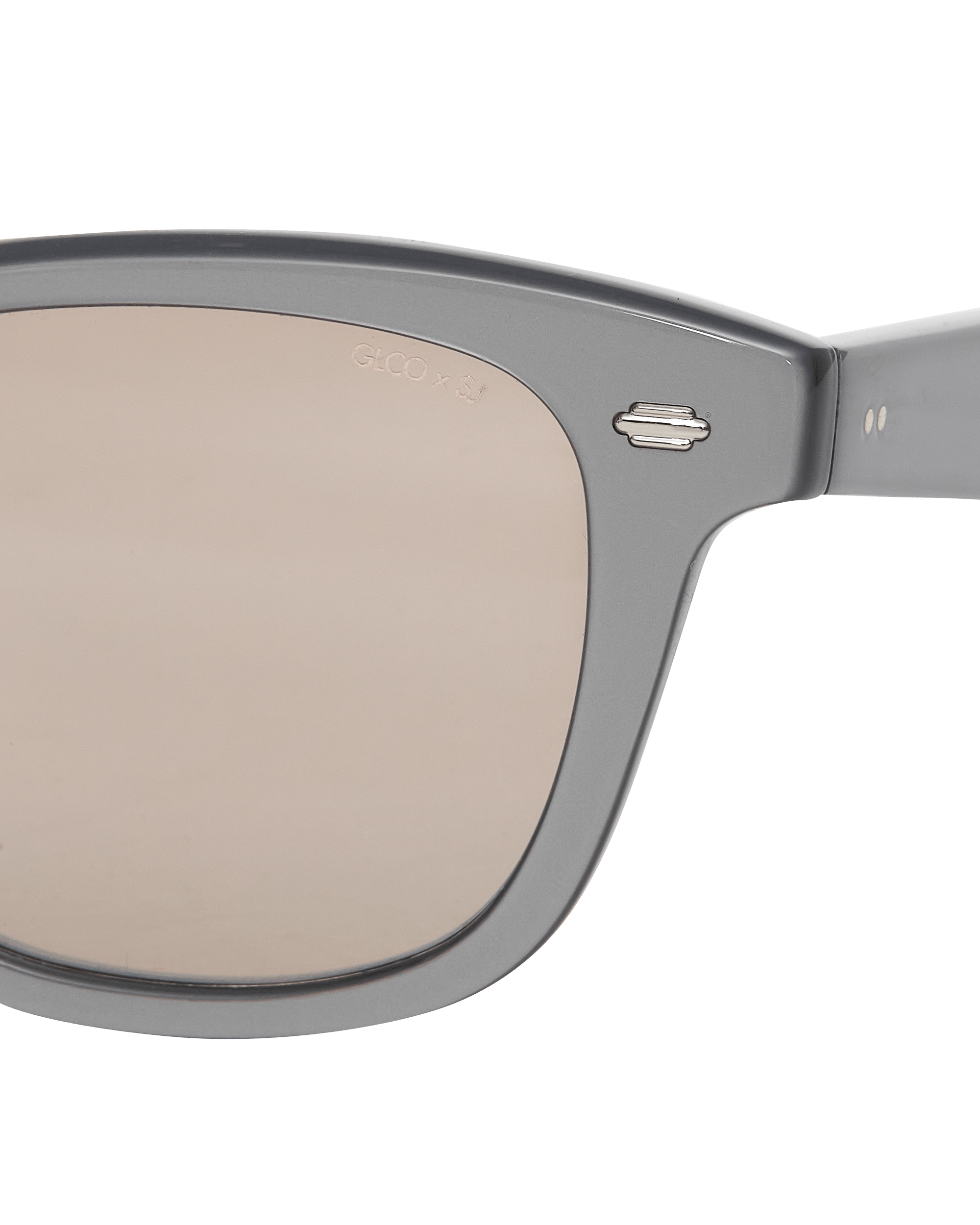 Garrett Leight Slam Jam Calabar Sunglasses Chrome