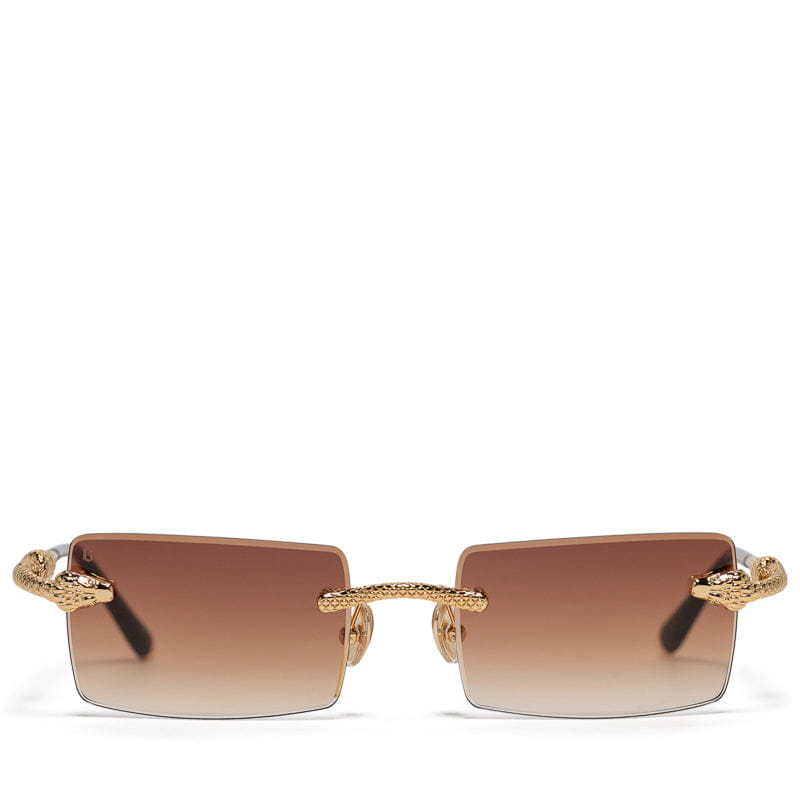 James Oro Serpent Authentic - Brown Tint/Gold