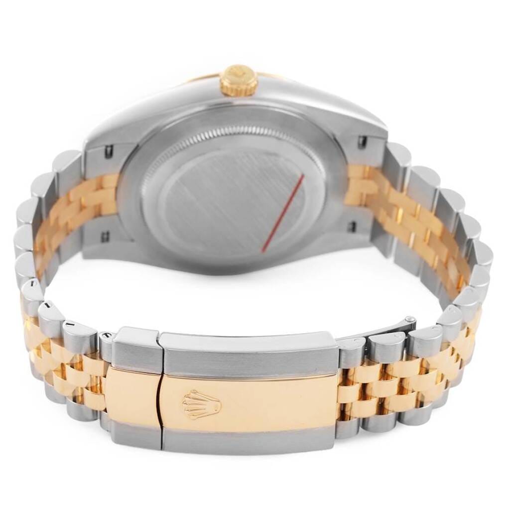 Datejust 'Wimbledon' (Reference 126333). A 41mm yellow gold stainless steel automatic wristwatch with date. 2021