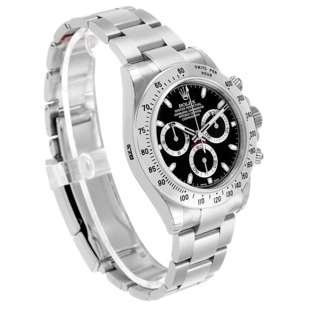 Cosmograph Daytona NOS (Reference 116520). A 40mm unworn stainless steel automatic wristwatch with chronograph. 2013