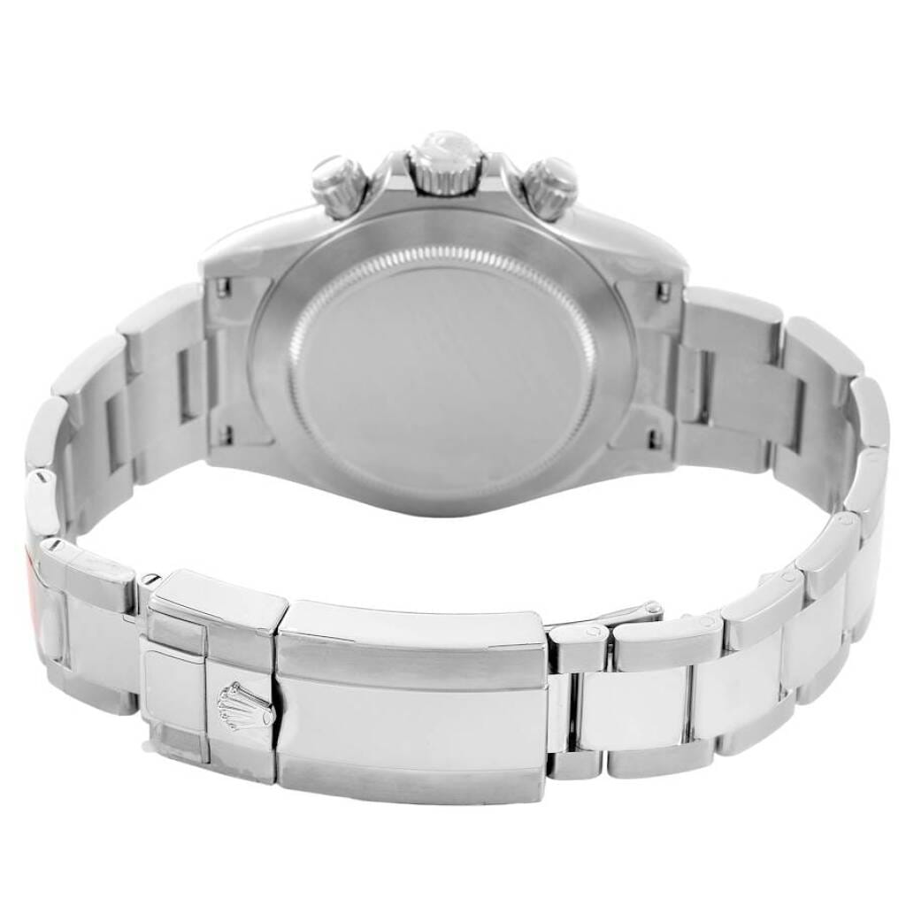 Cosmograph Daytona NOS (Reference 116520). A 40mm unworn stainless steel automatic wristwatch with chronograph. 2013
