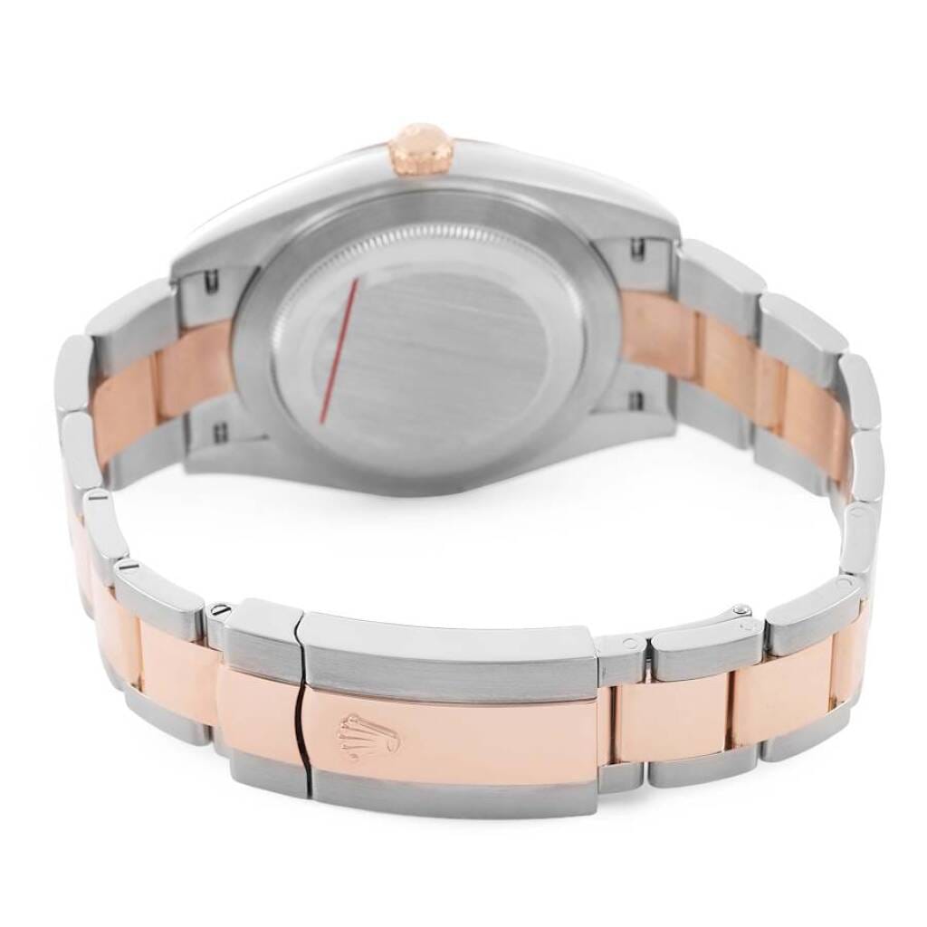 Datejust (Reference 126331). A 41mm rose gold stainless steel automatic wristwatch with date. 2018