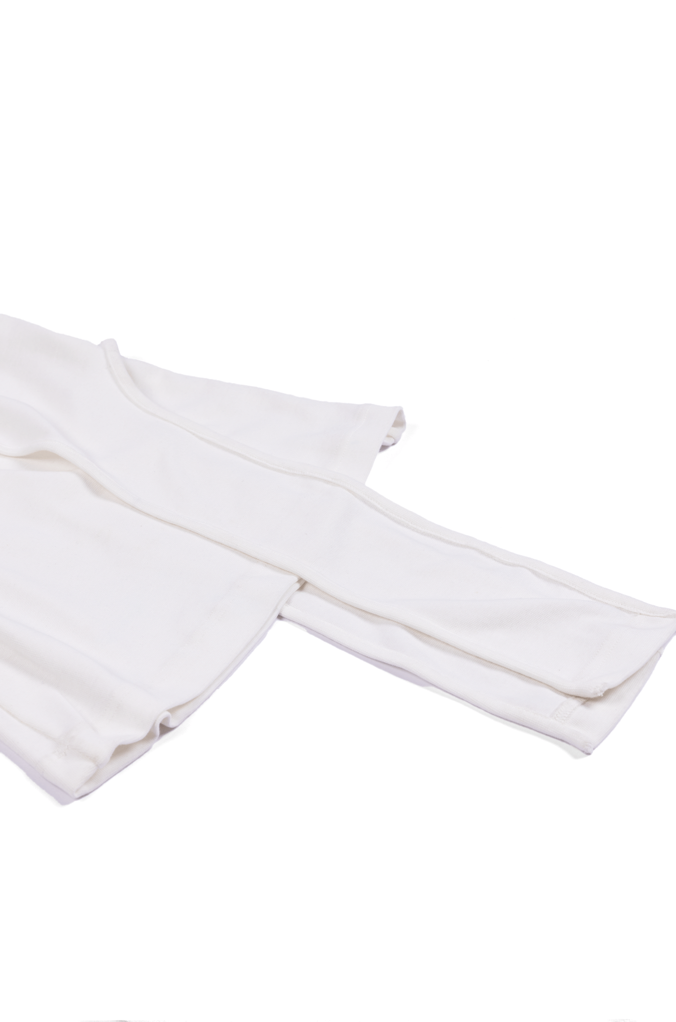 WHITE* Tank top with layered panels (White)
