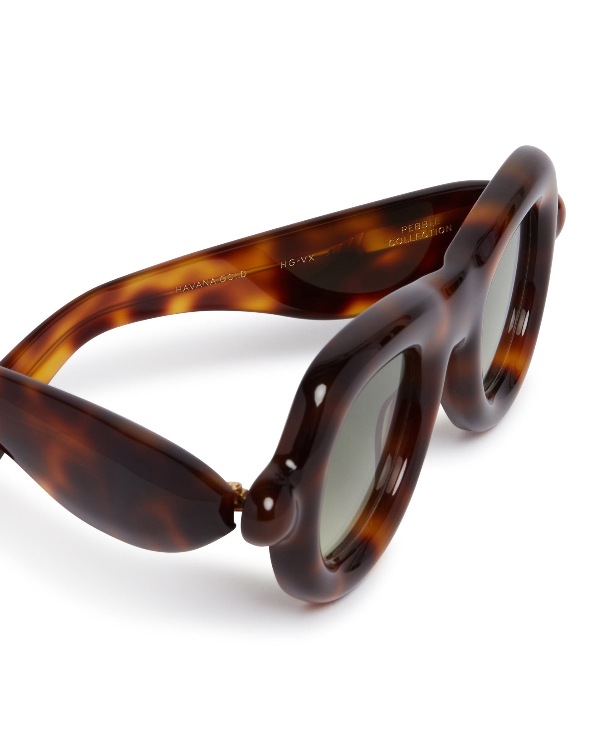 Paloceras Occhiali Da Sole Pebble Havana Gold VX Marroni