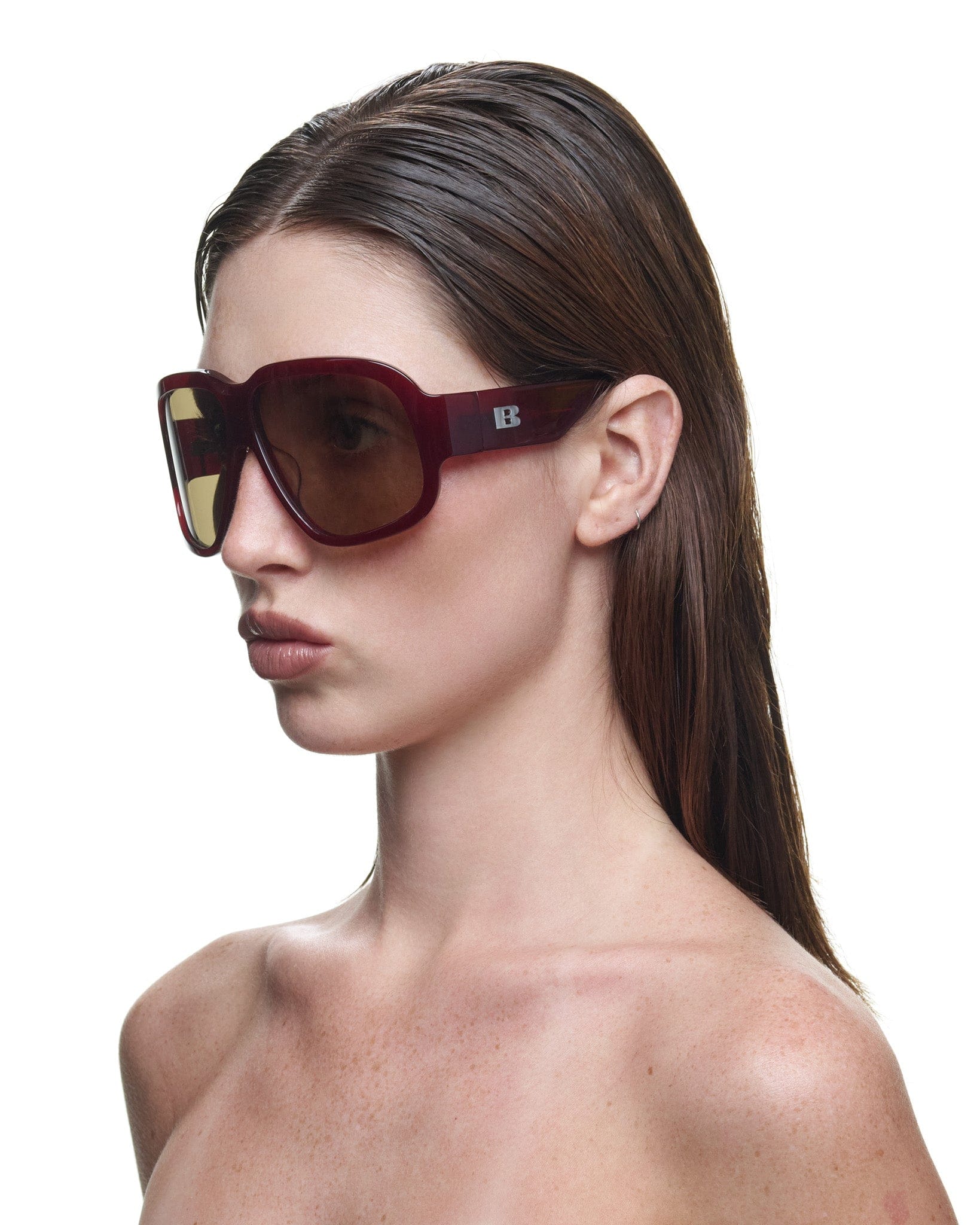 BRU Eyewear Occhiali Da Sole Winnie Burgundy