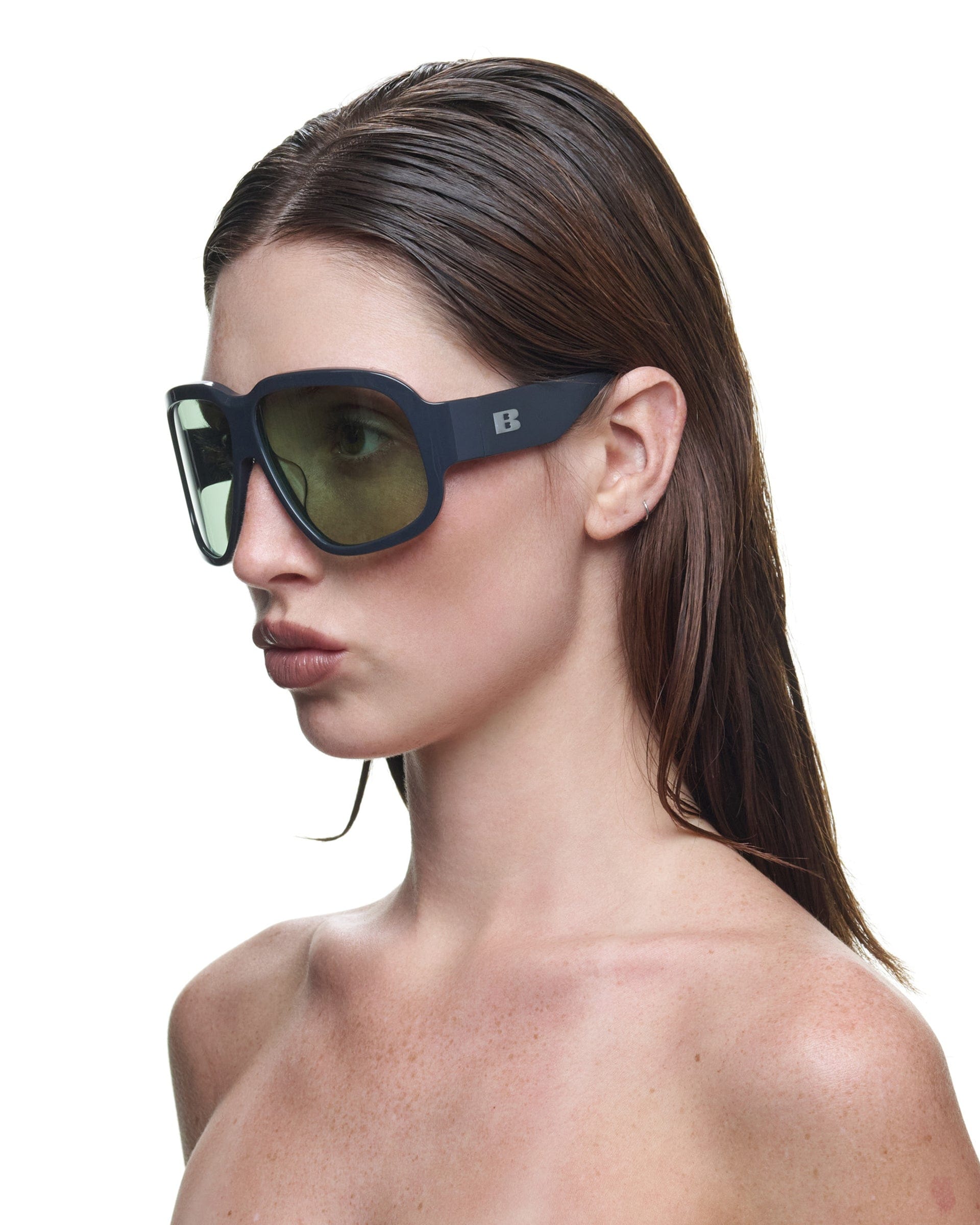 BRU Eyewear Occhiali Da Sole Winnie Grigi