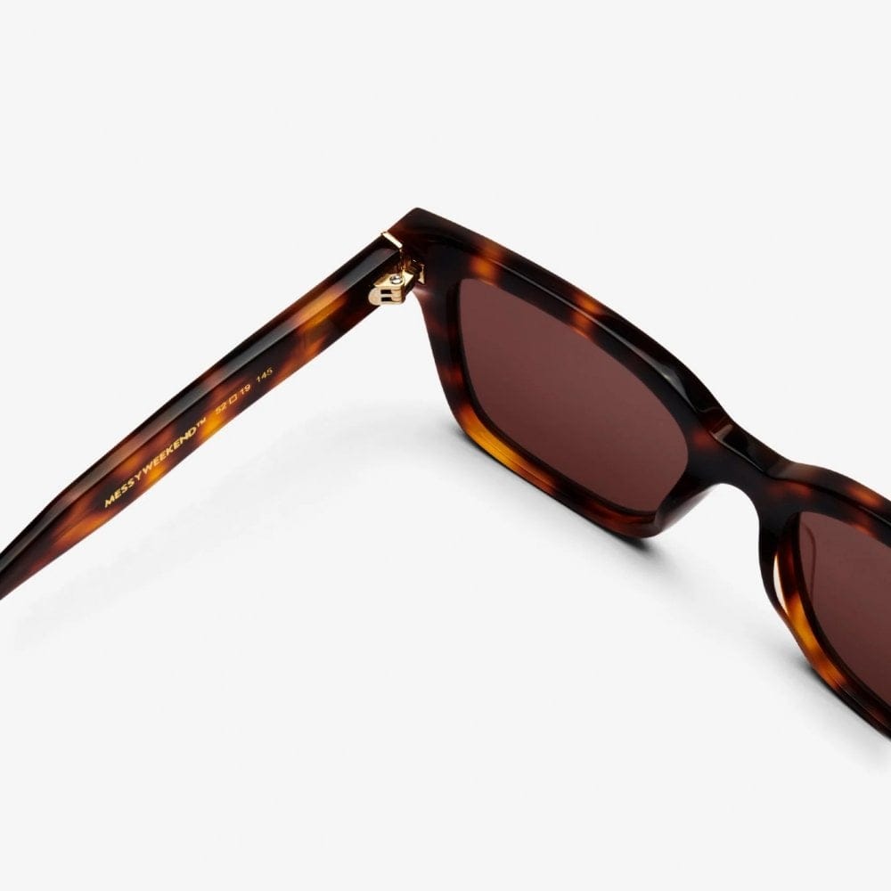 Messy Weekend Dean - Tortoise Brown