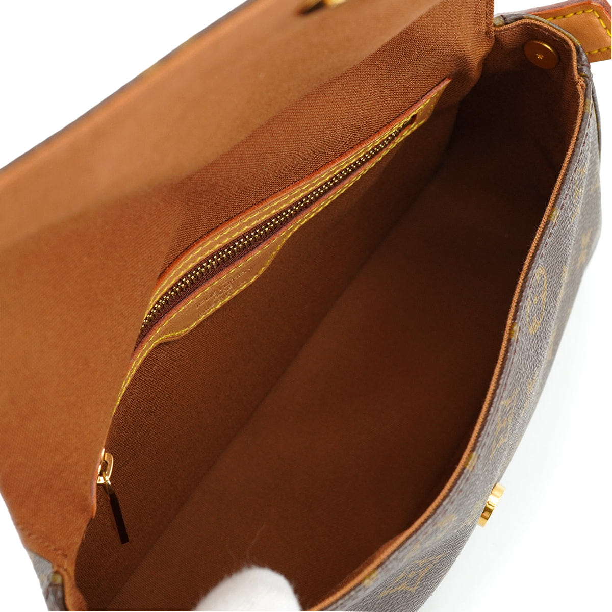 Purpose LOUIS VUITTON MONOGRAM MINI LOOPING SHOULDER BAG BROWN M51147 90326785
