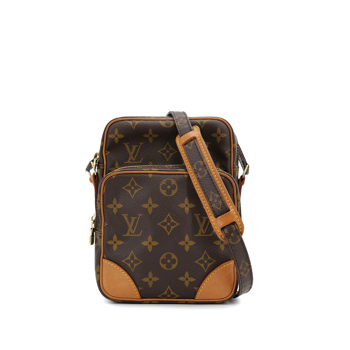 Luxury Promise Japan LOUIS VUITTON MONOGRAM AMAZONE SHOULDER BAG BROWN M45236 90312563