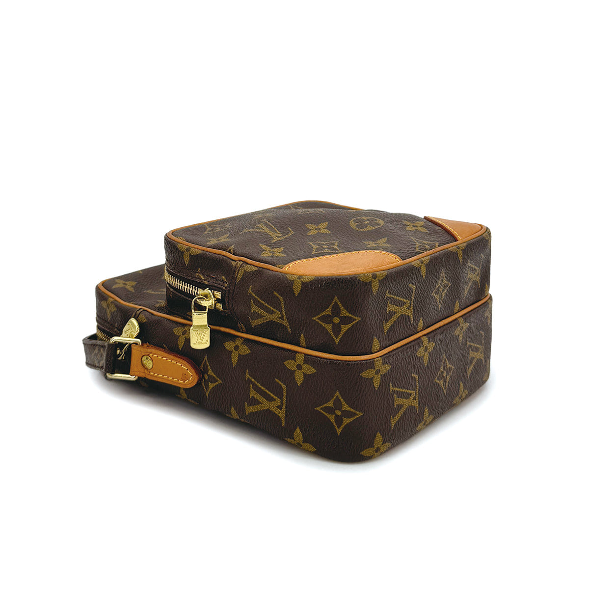 Luxury Promise Japan LOUIS VUITTON MONOGRAM AMAZONE SHOULDER BAG BROWN M45236 90312563