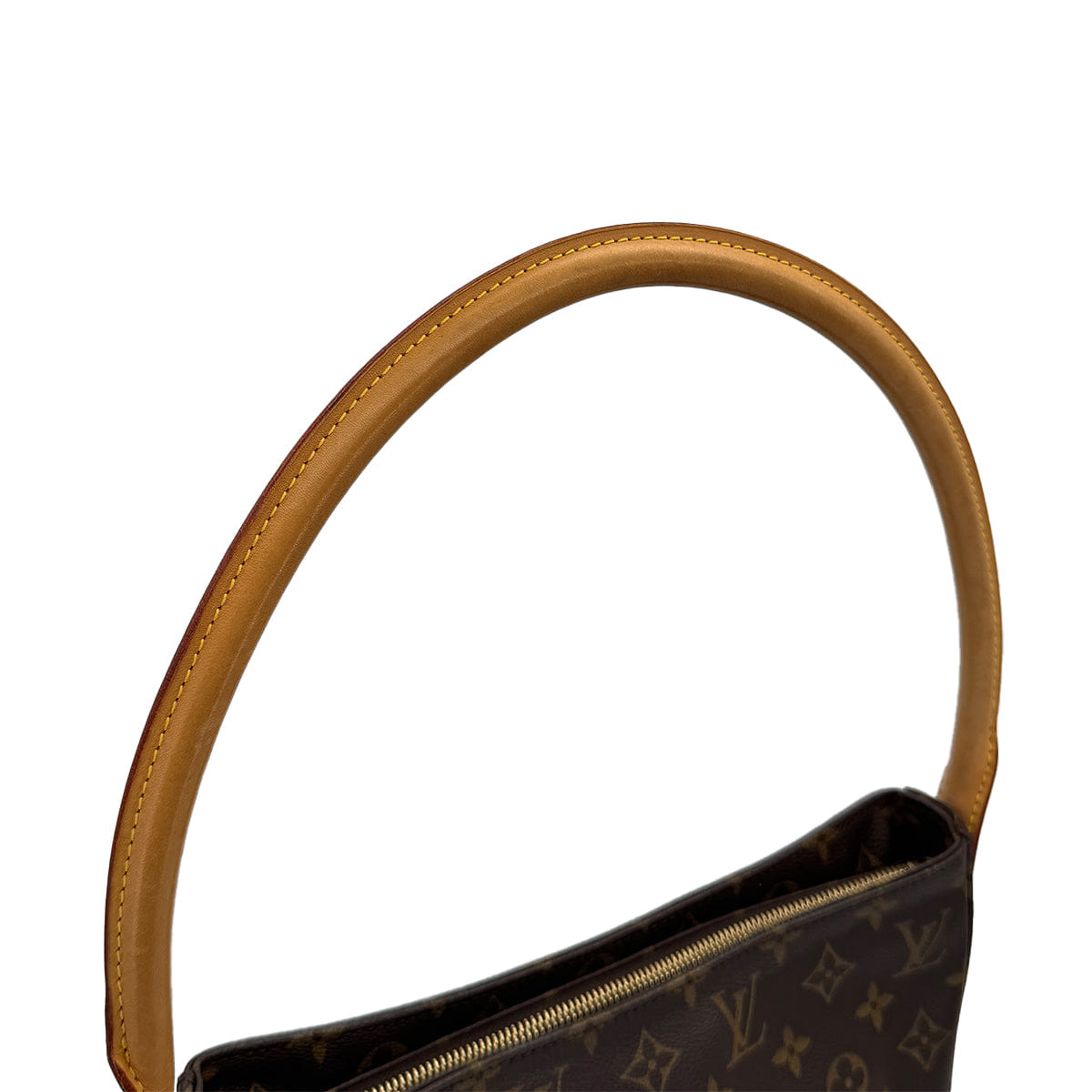 Luxury Promise Japan LOUIS VUITTON MONOGRAM LOOPING GM SHOULDER BAG BROWN M51145 90312684
