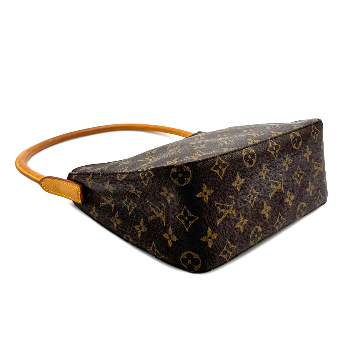 Luxury Promise Japan LOUIS VUITTON MONOGRAM LOOPING MM SHOULDER BAG BROWN M51146 90312579