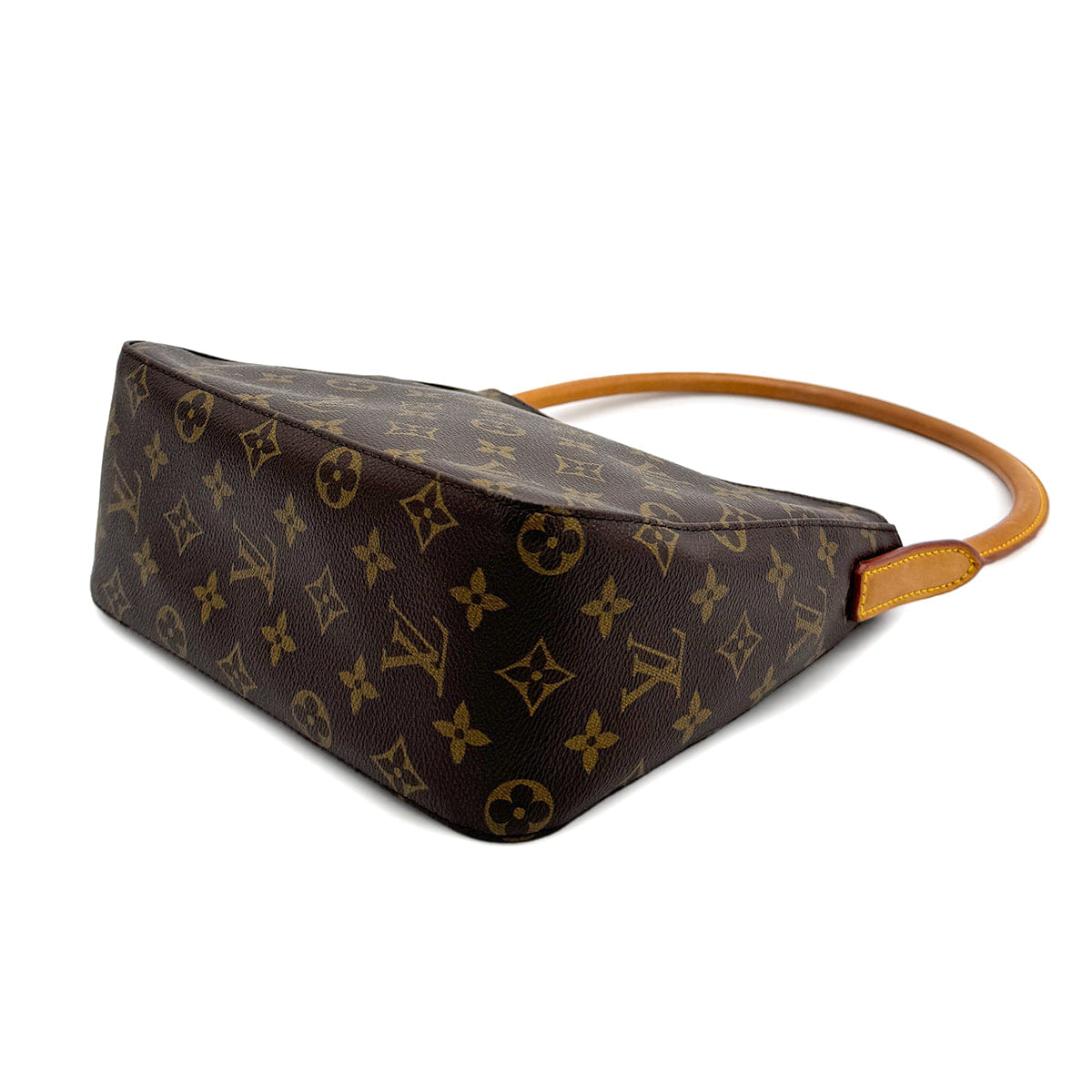 Luxury Promise Japan LOUIS VUITTON MONOGRAM LOOPING MM SHOULDER BAG BROWN M51146 90312579