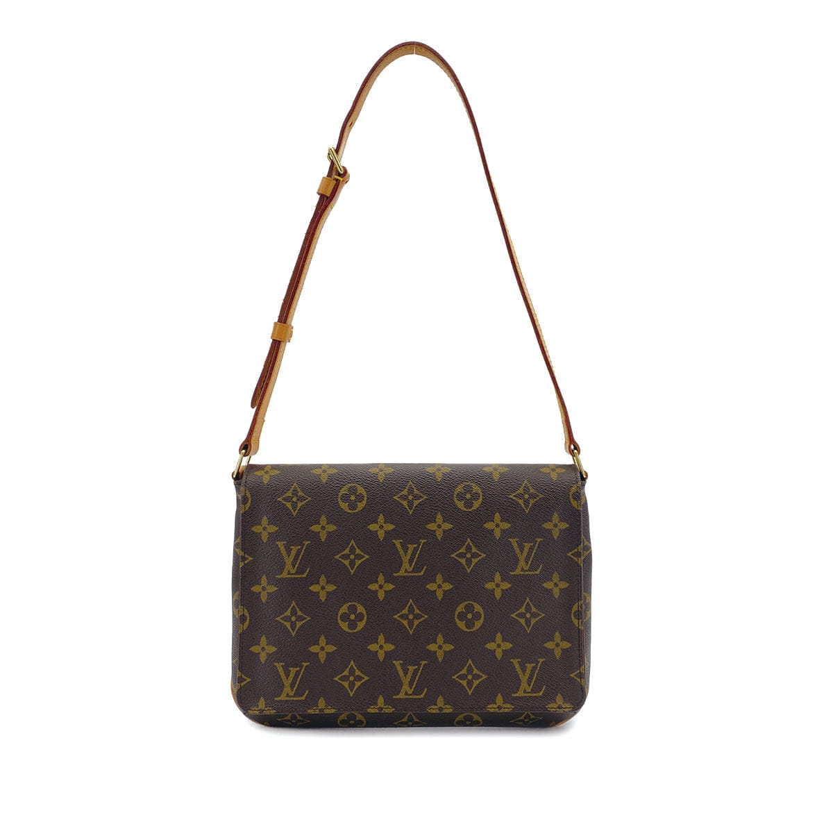 Luxury Promise Japan LOUIS VUITTON MONOGRAM MUSETTE TANGO SHORT SHOULDER BAG BROWN M51257 90309790