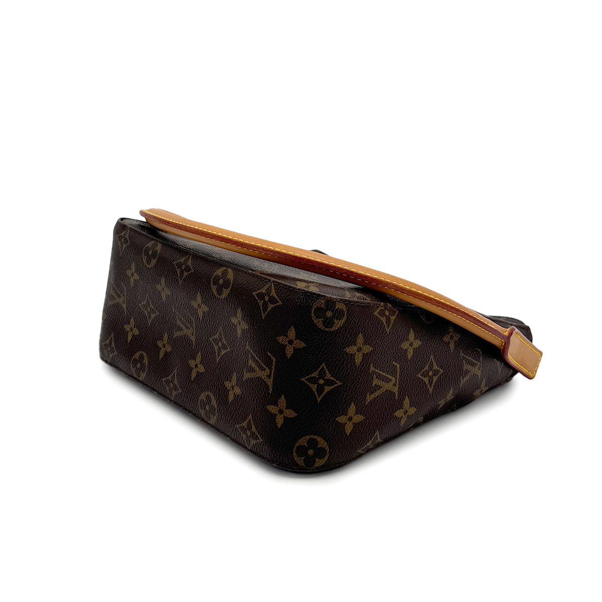Luxury Promise Japan LOUIS VUITTON MONOGRAM LOOPING MM SHOULDER BAG BROWN M51146 90311981