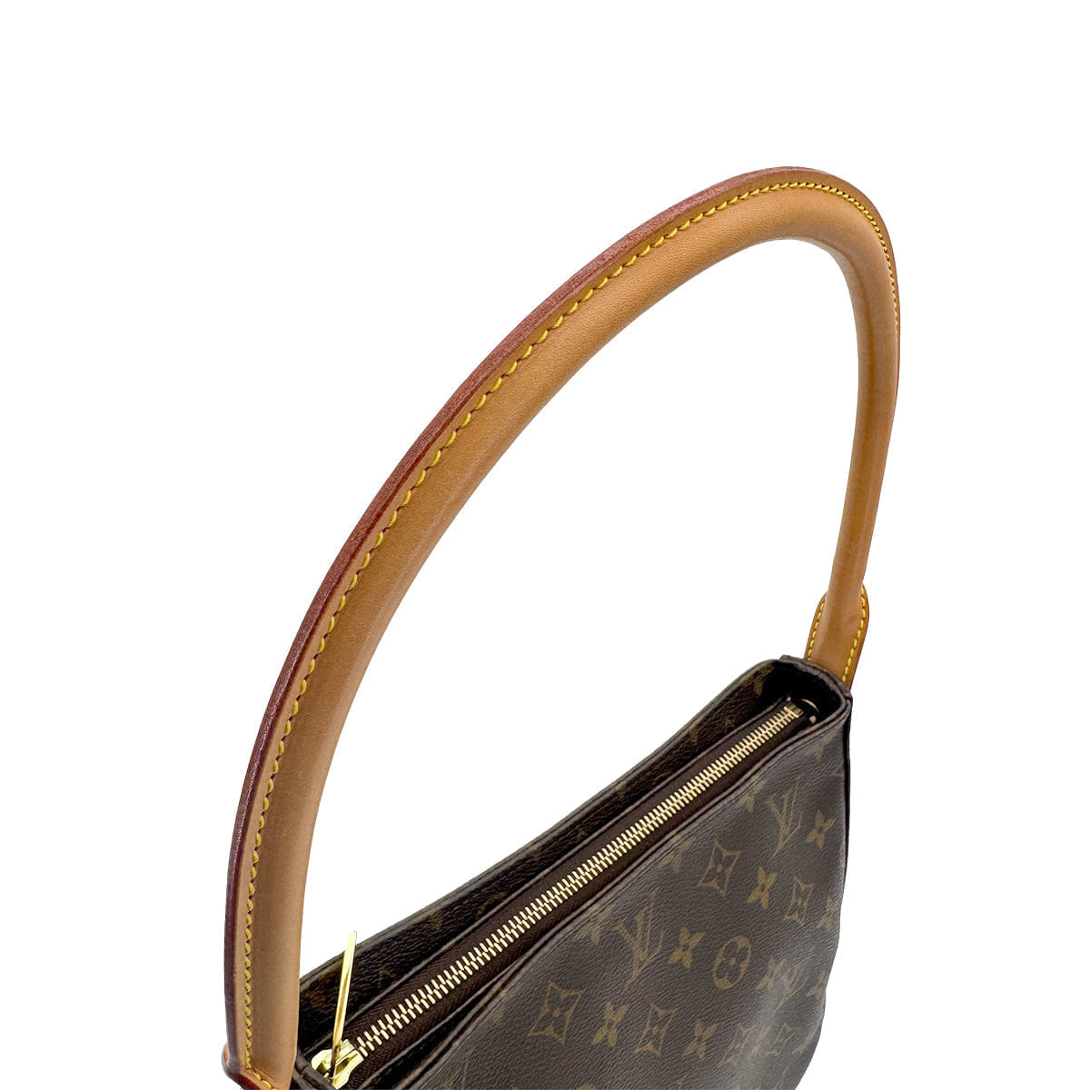Luxury Promise Japan LOUIS VUITTON MONOGRAM LOOPING MM SHOULDER BAG BROWN M51146 90311981