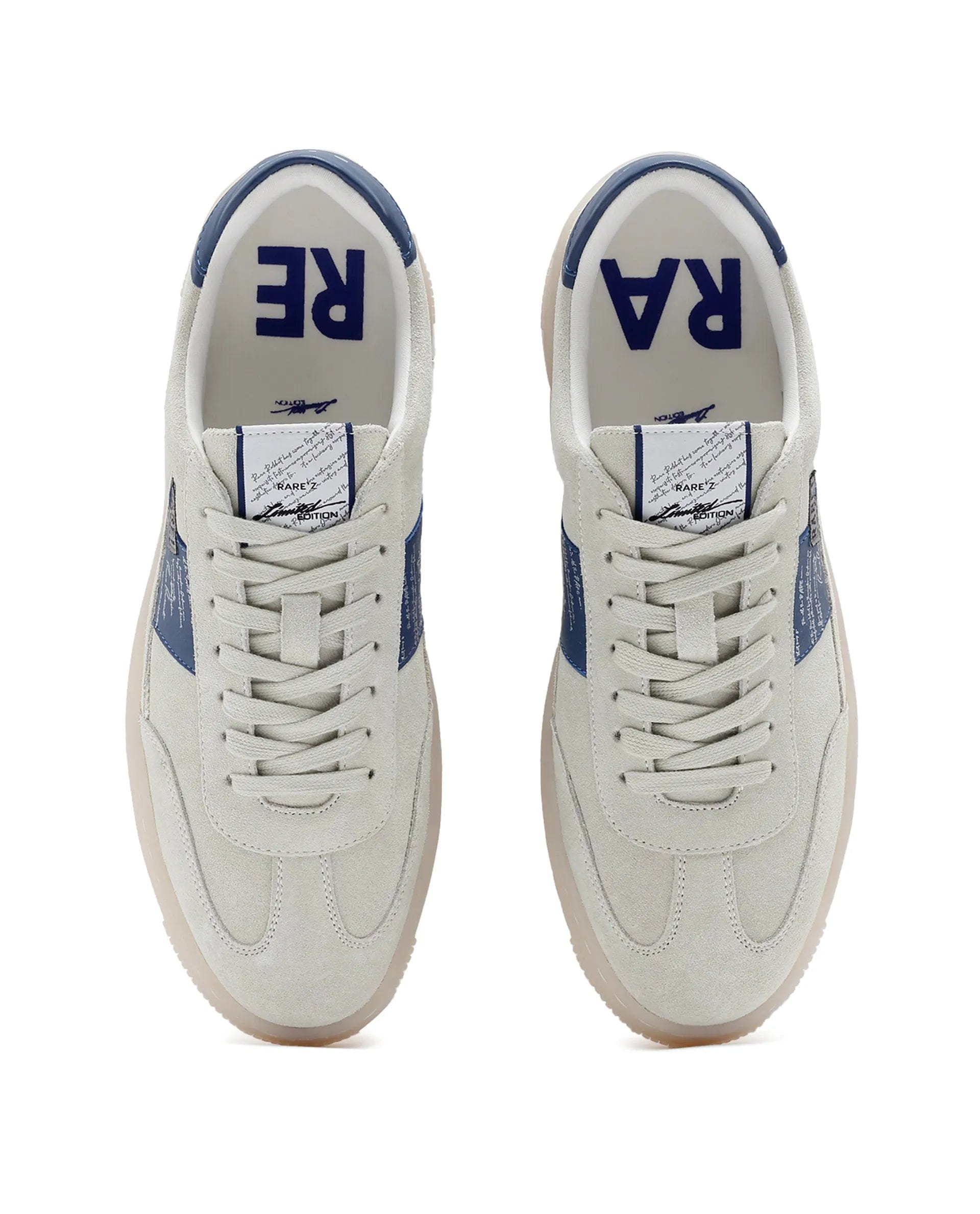 RAREZ Rare Rabbit Men Amot - Fs1 Beige Lace - Up Shoes