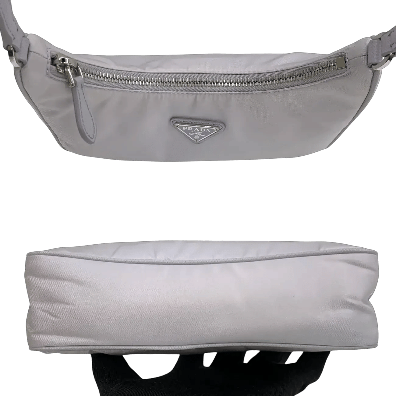 True To Sole Prada Purple Nylon Re - Edition 2005 One Shoulder Bag