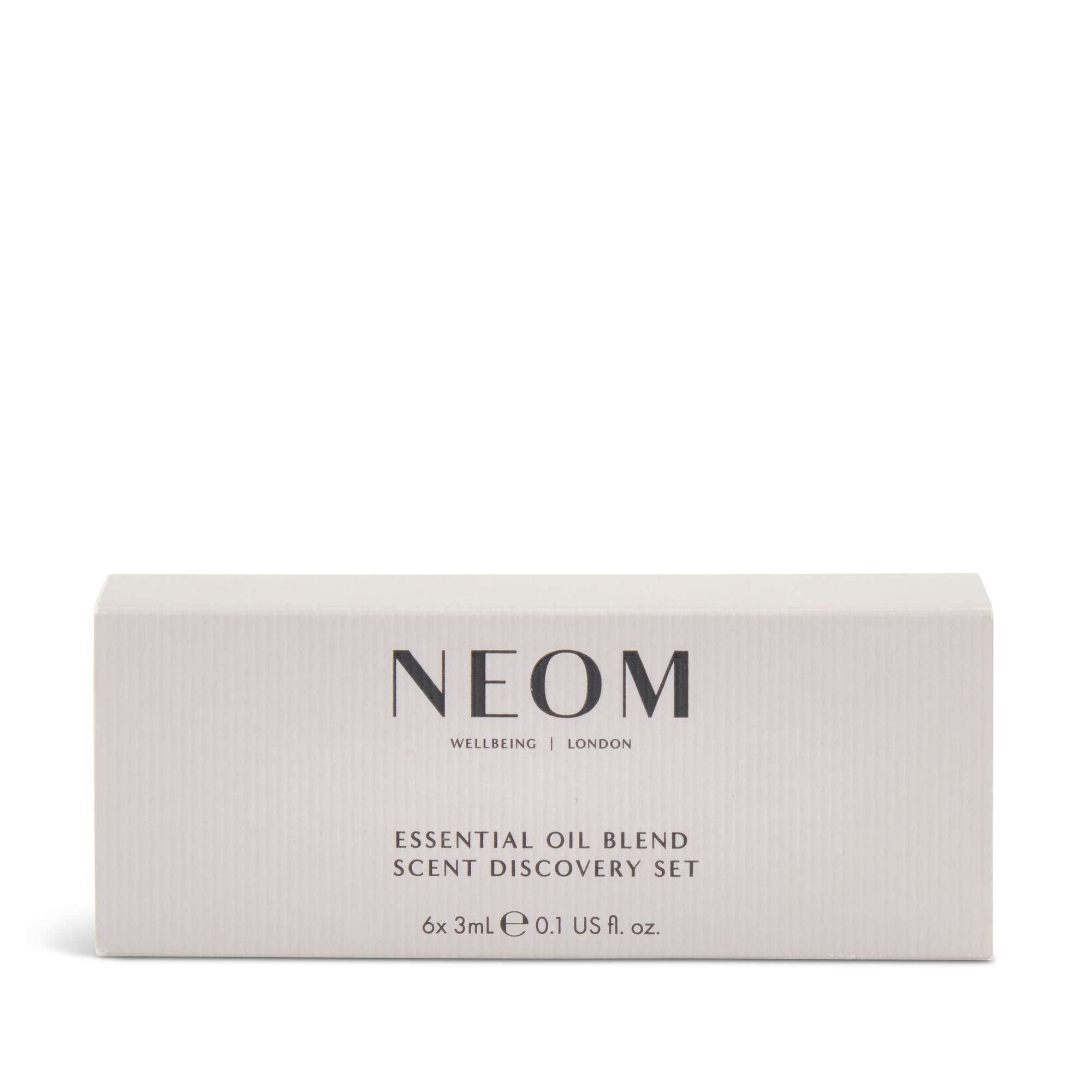 Neom Wellbeing London Gifting & Accessories Essential Oil Blend Scent Discovery Set (Worth £41.40)