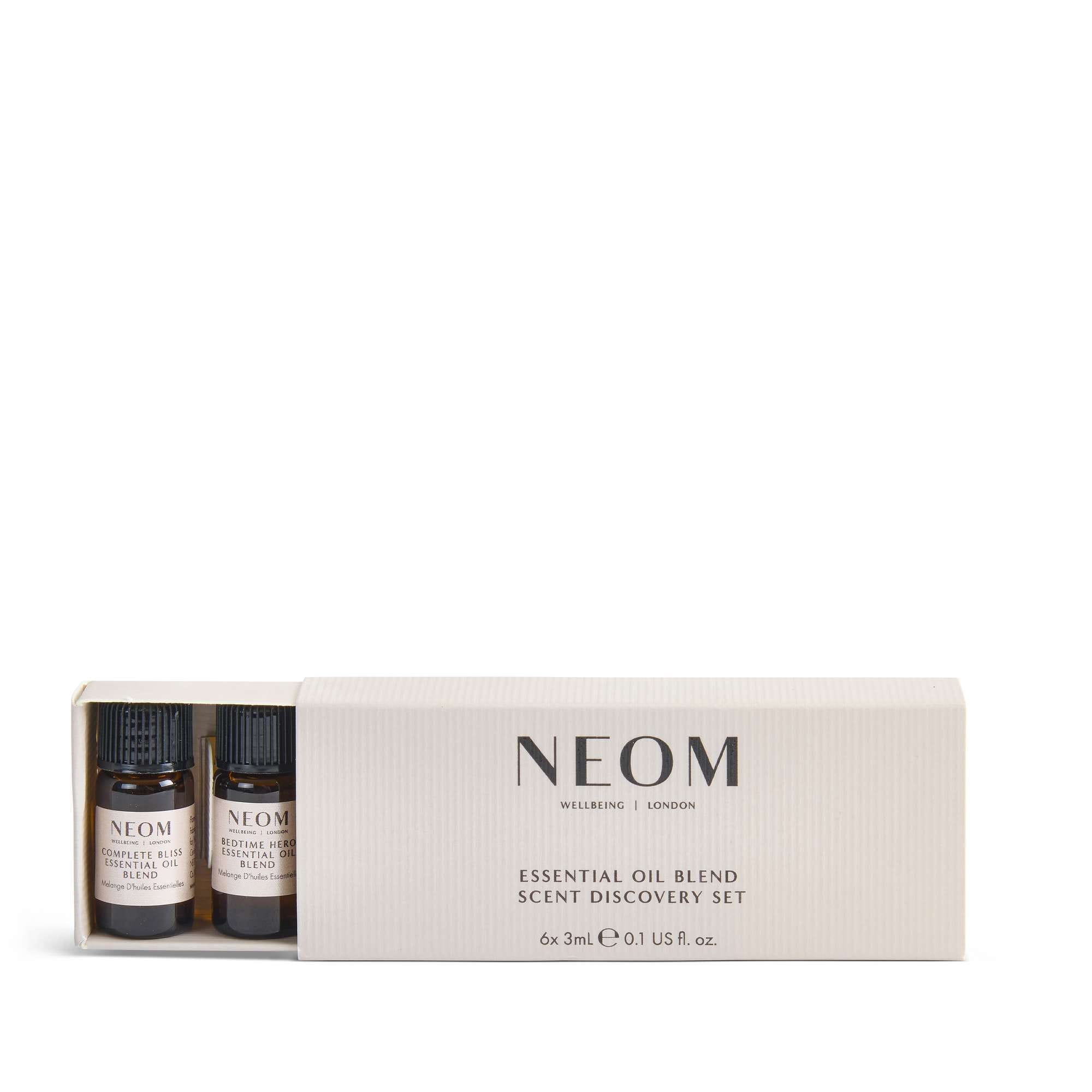 Neom Wellbeing London Gifting & Accessories Essential Oil Blend Scent Discovery Set (Worth £41.40)