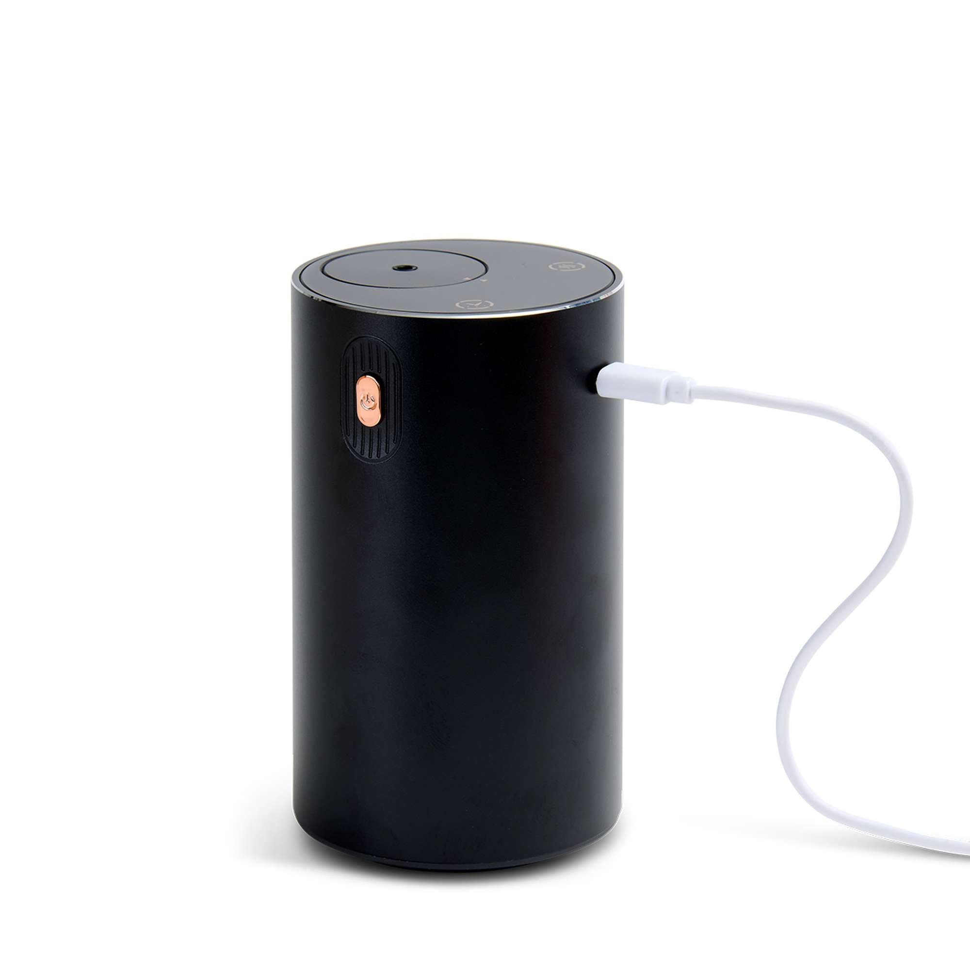 Neom Wellbeing London Pod Mini+ Waterless Essential Oil Diffuser Black