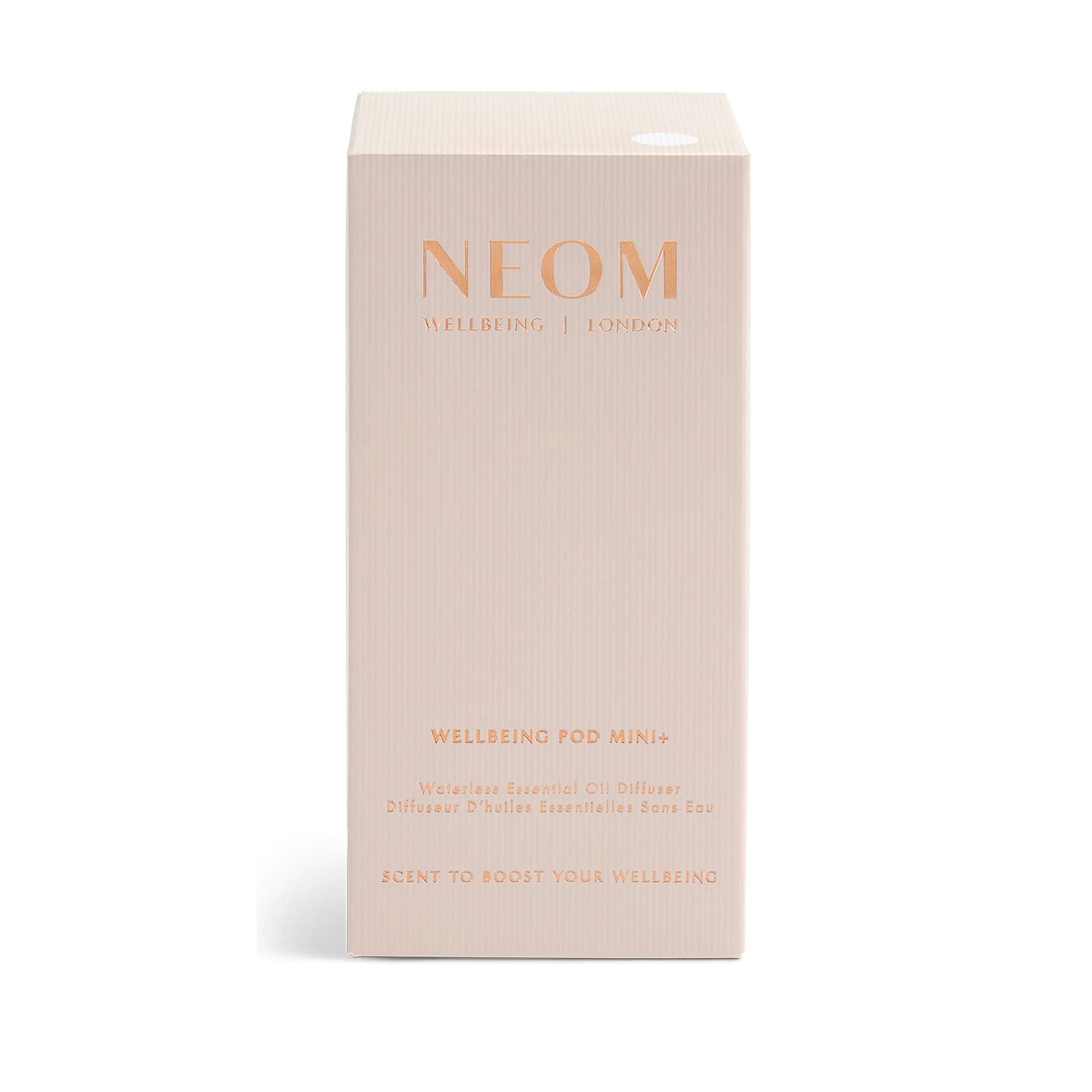Neom Wellbeing London Pod Mini+ Waterless Essential Oil Diffuser White