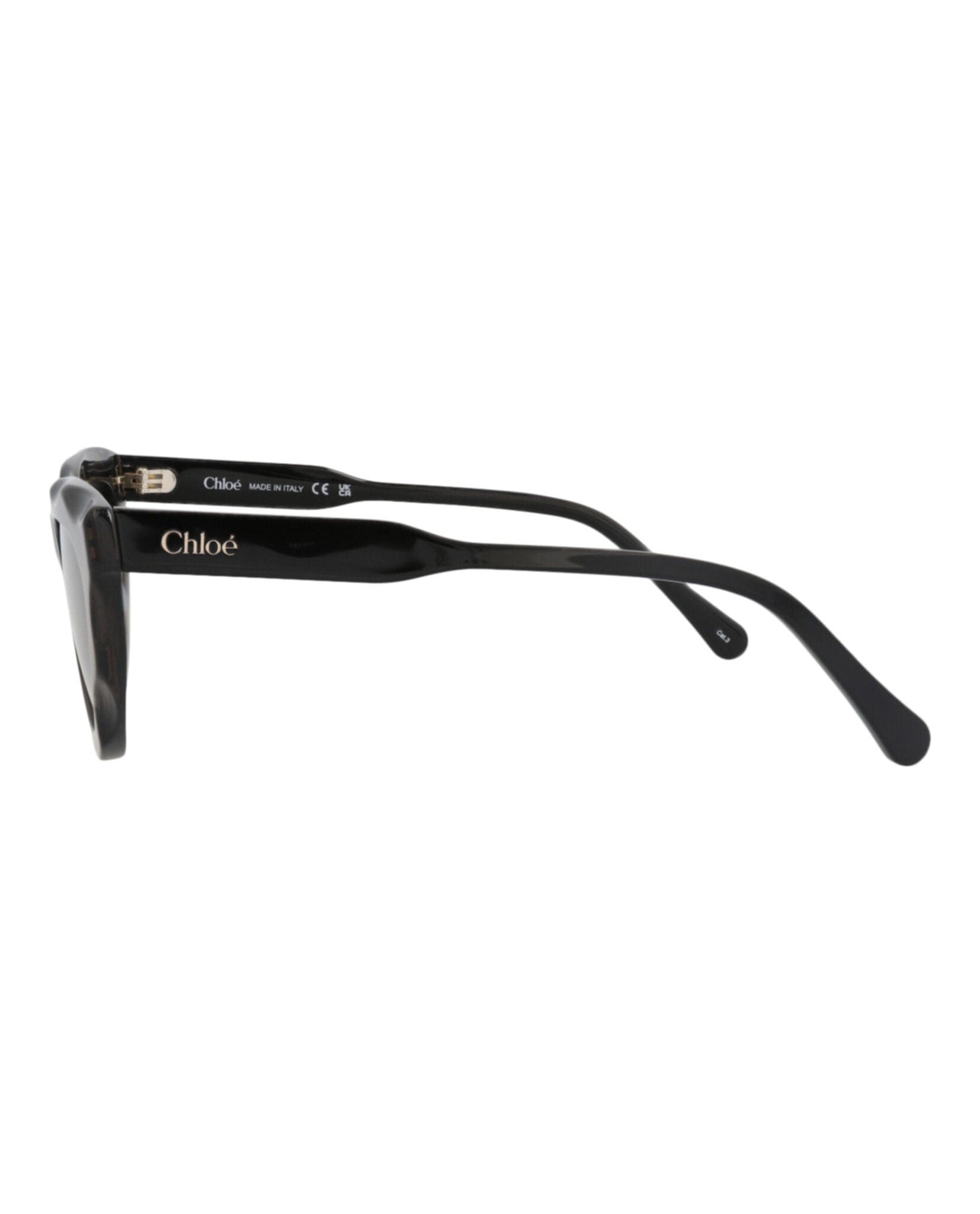 Fashion Chloé Womens Cat Eye Grey Black Grey Fashion Designer Eyewear