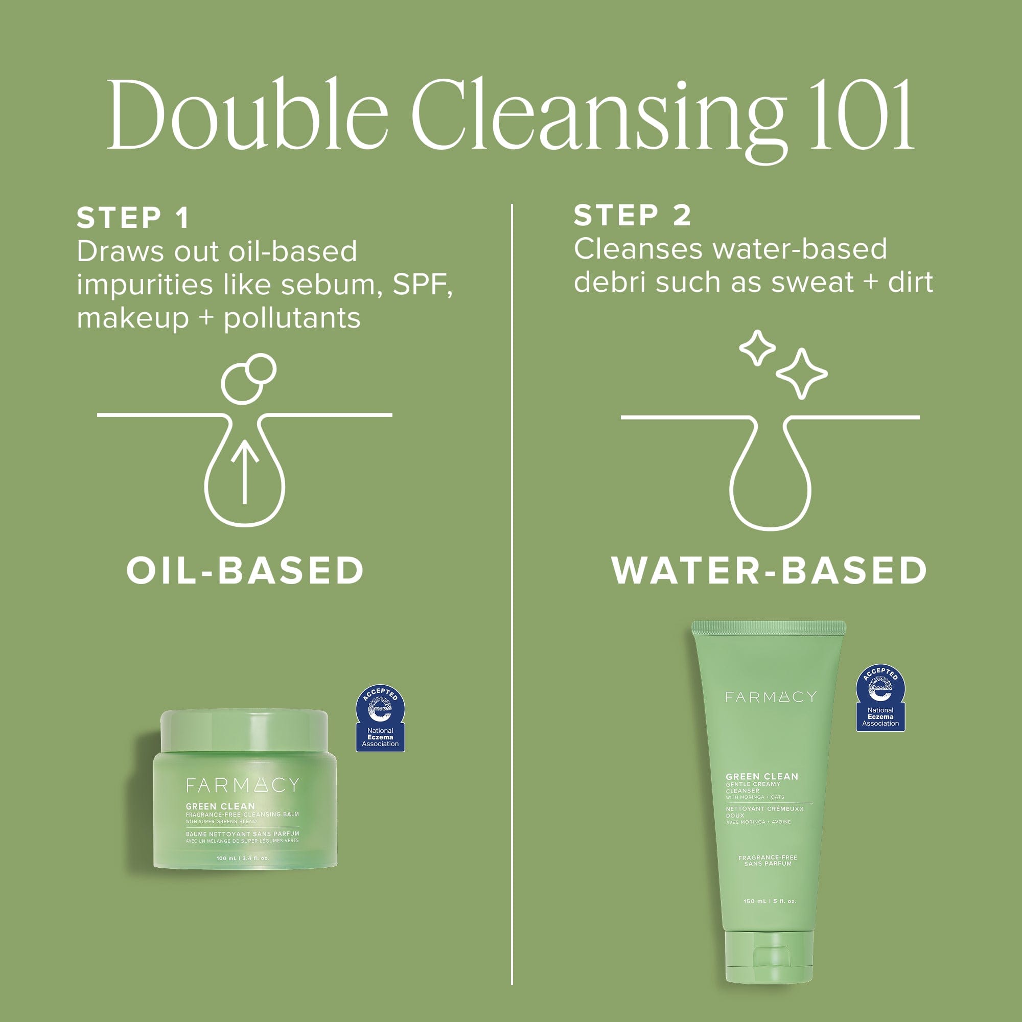 Clean Green Clean Fragrance - Free Cleansing Balm