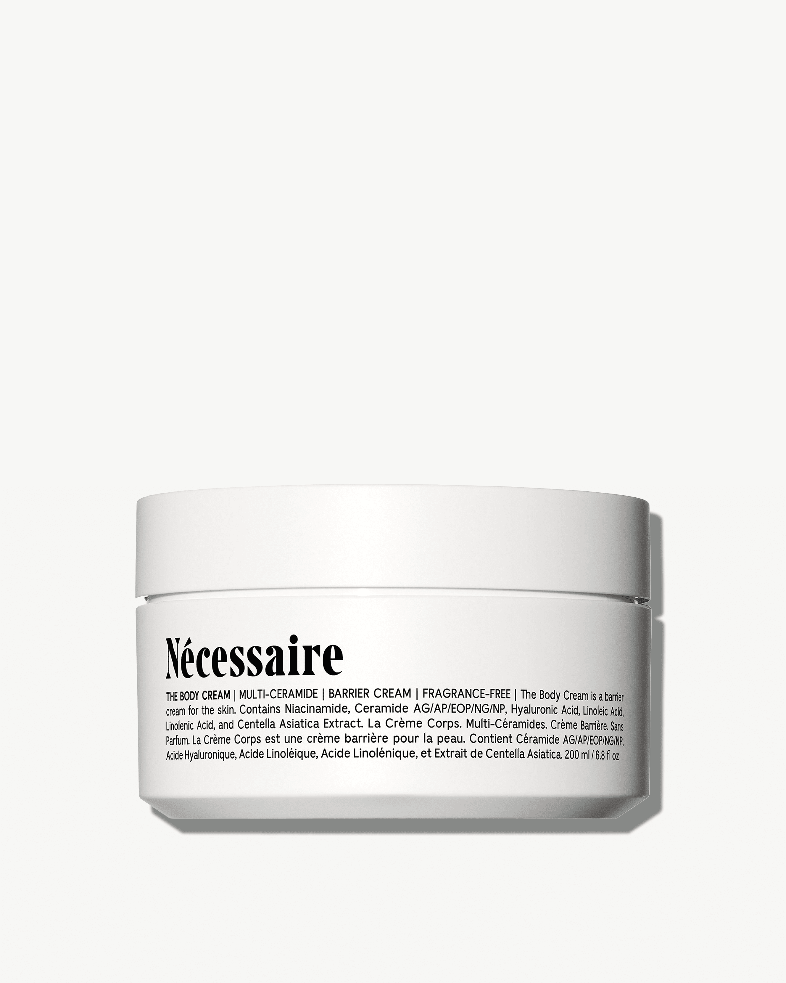 Nécessaire The Body Cream Fragrance Free