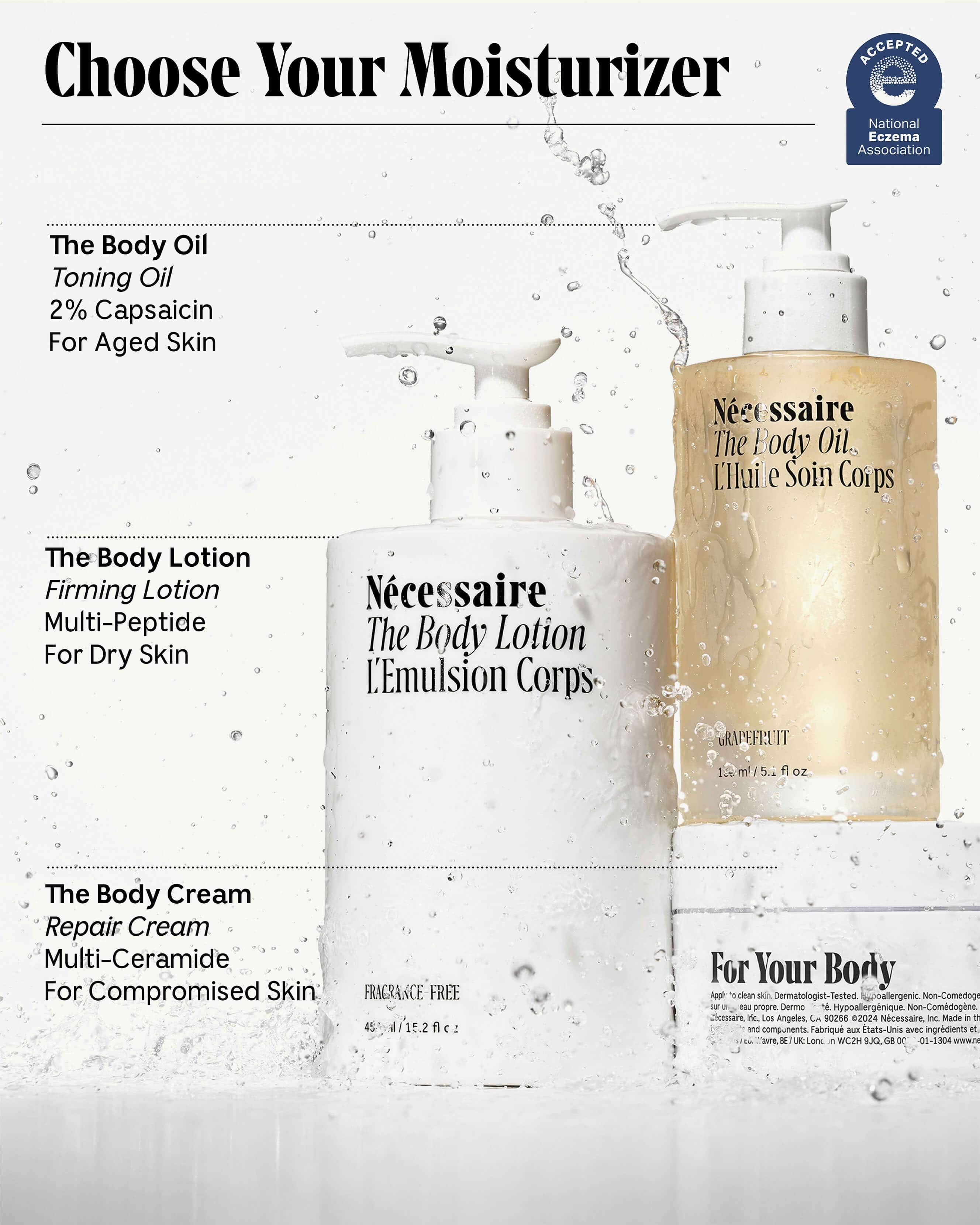 Nécessaire The Body Cream Fragrance Free