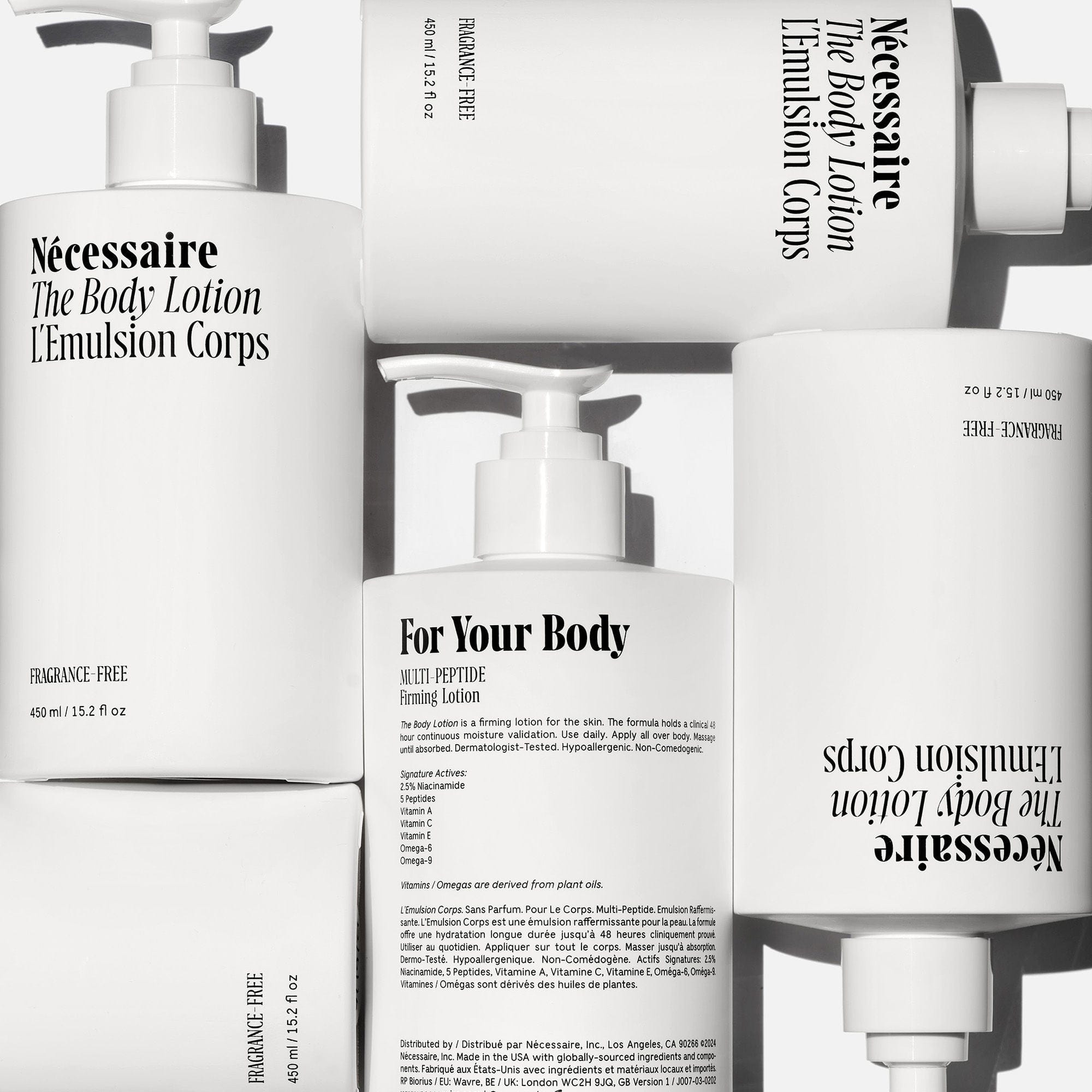 Nécessaire The Body Lotion Fragrance - Free