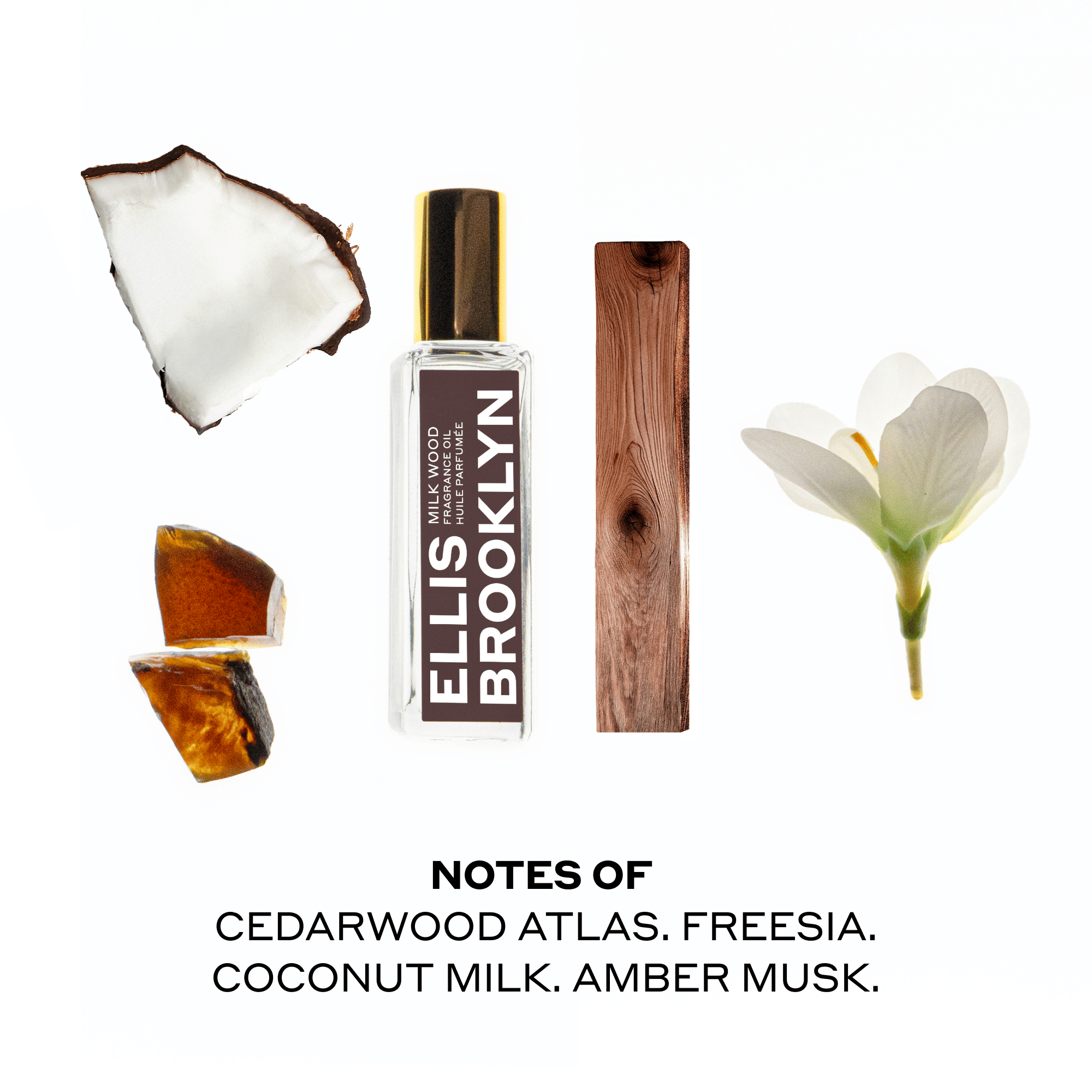 WOOD MILK WOOD Fragrance Oil Rollerball