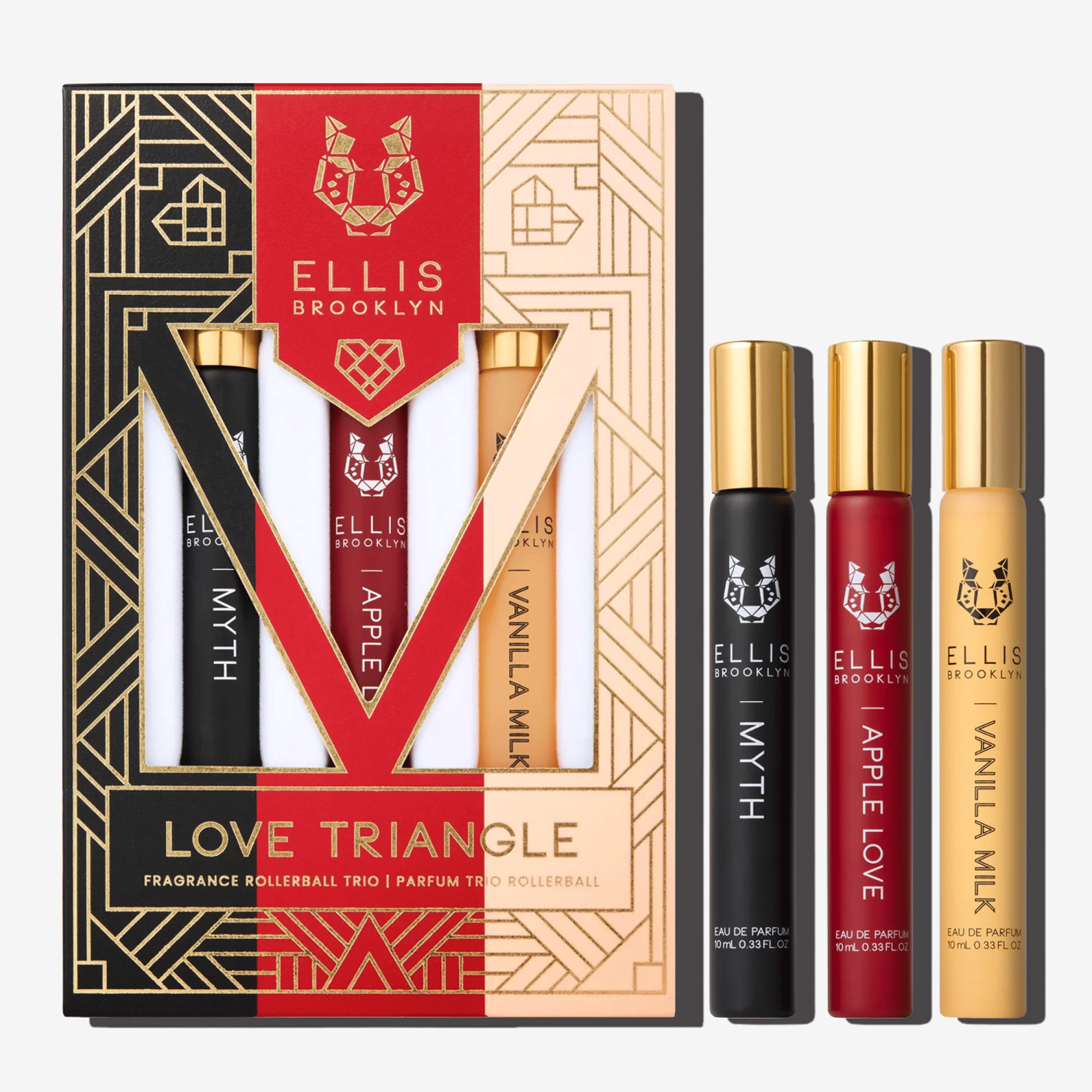 Ellis Brooklyn LOVE TRIANGLE FRAGRANCE ROLLERBALL TRIO
