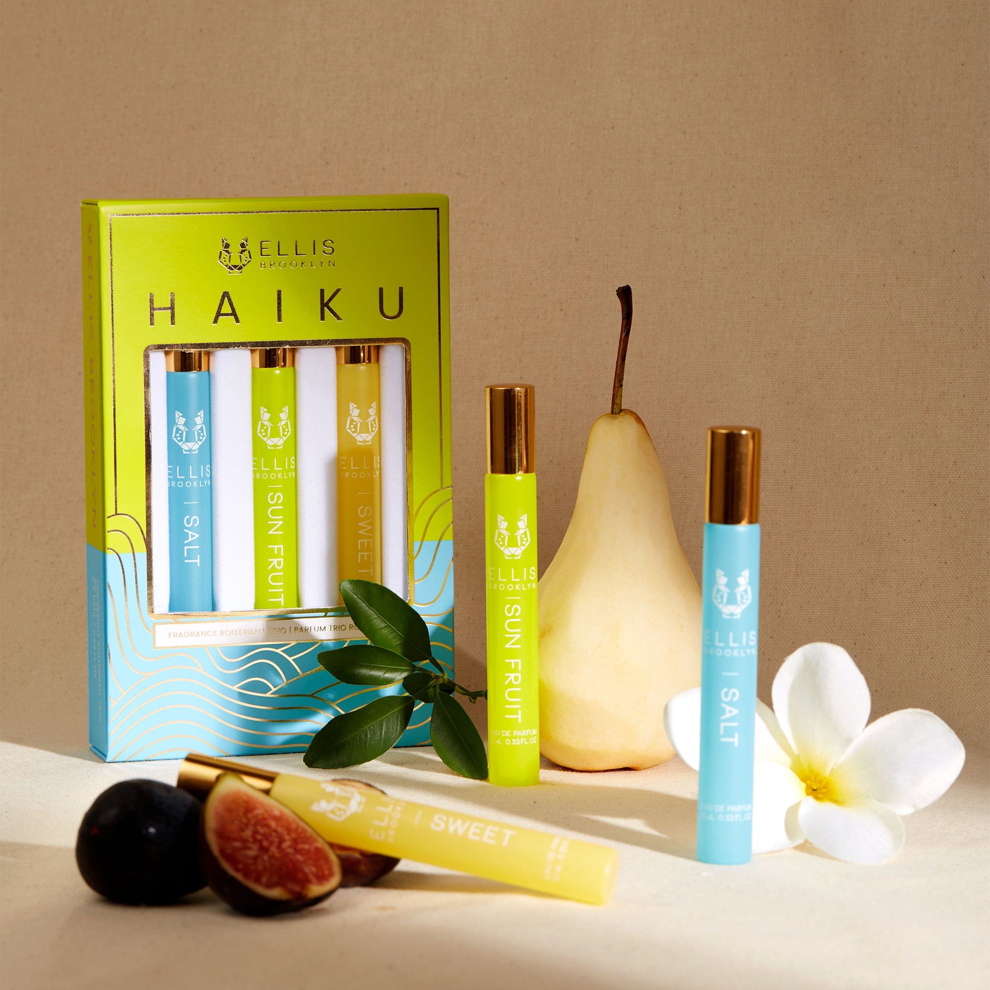 Ellis Brooklyn Haiku Fragrance Rollerball Trio