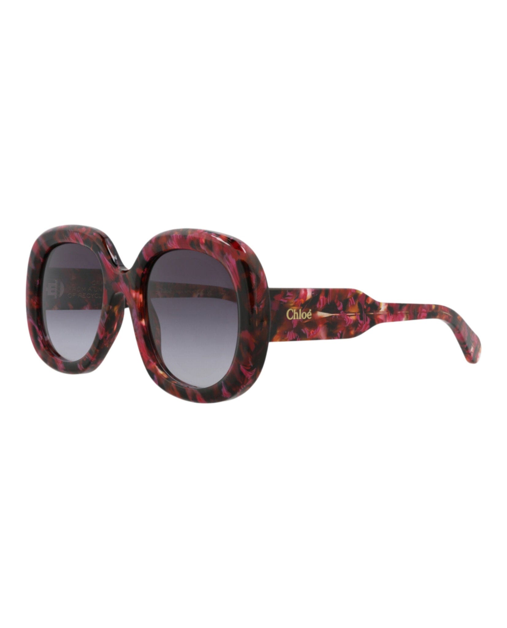 Fashion Chloé Womens Square/Rectangle Havana Havana Grey Fashion Designer Eyewear