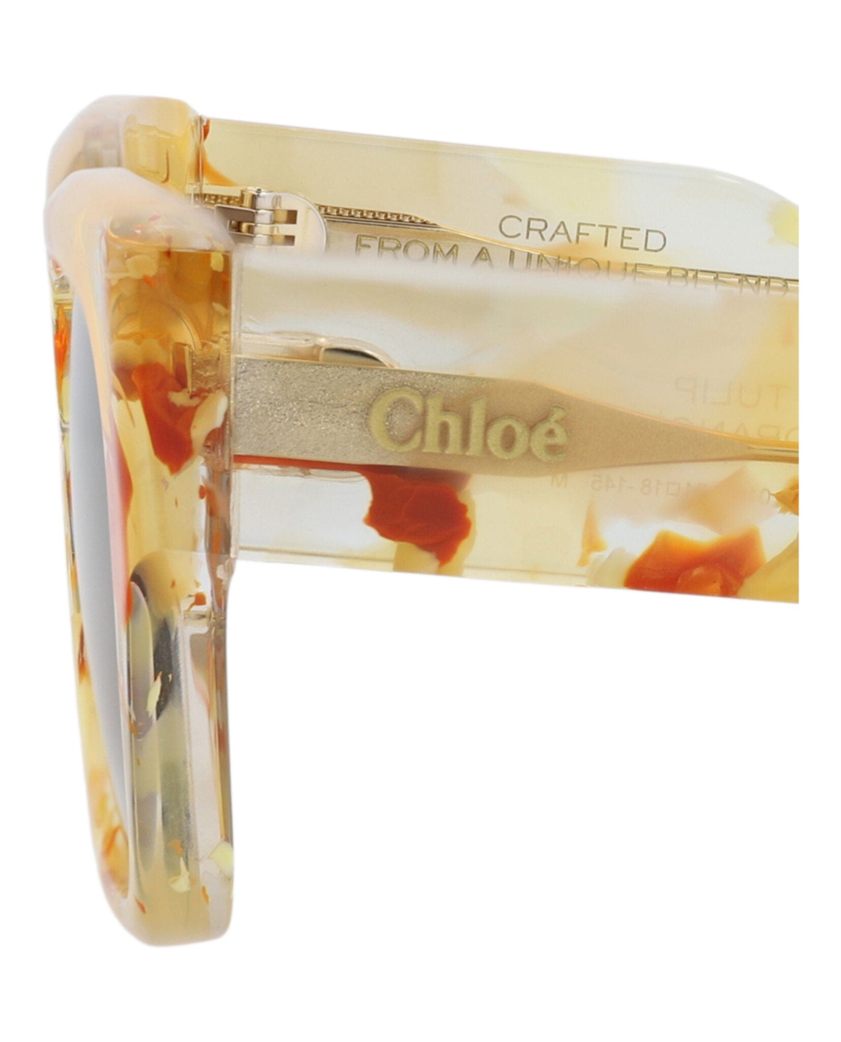 Fashion Chloé Womens Square/Rectangle Bronze Bronze Brown Fashion Designer Eyewear