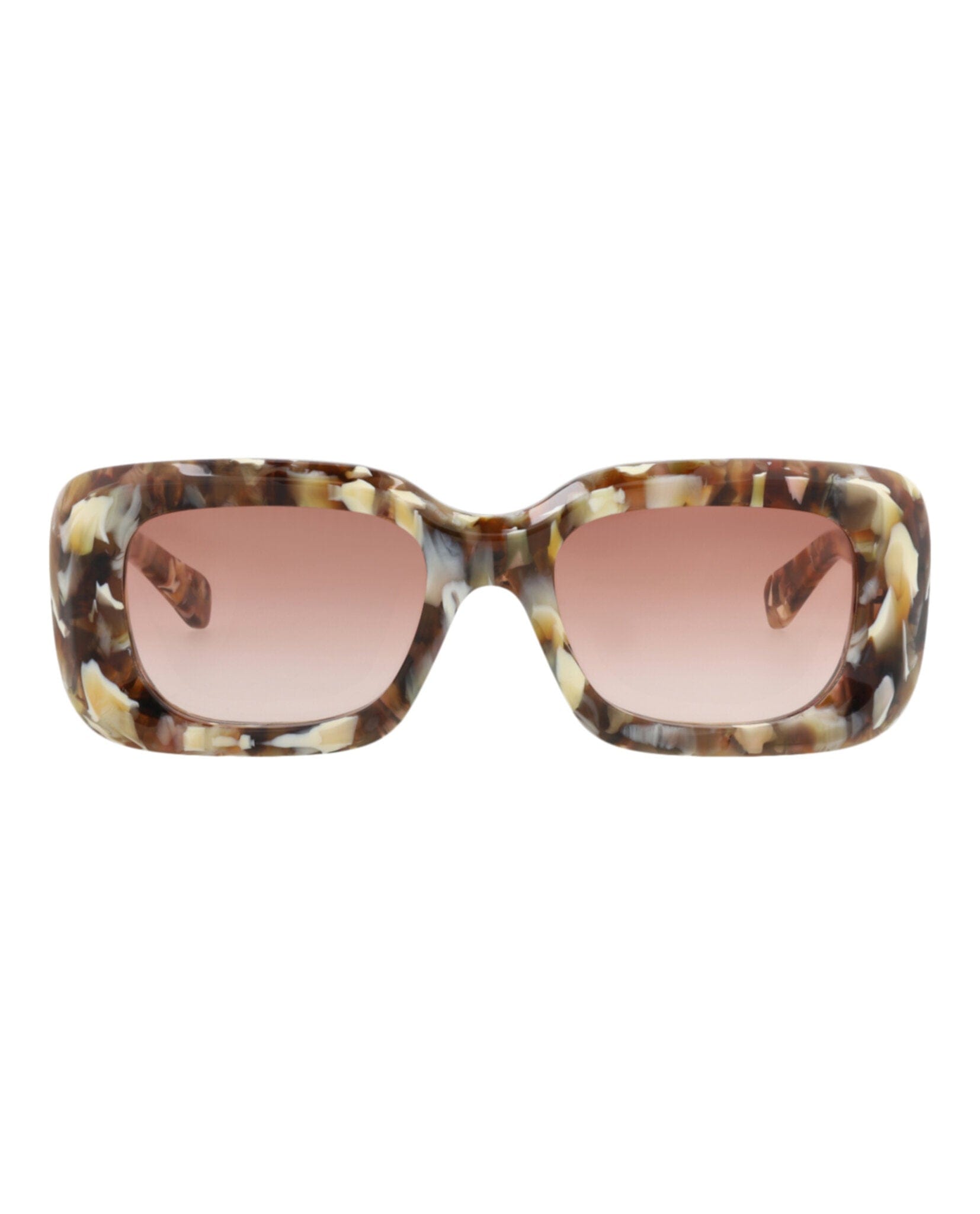Fashion Chloé Womens Square/Rectangle Havana Havana Orange Fashion Designer Eyewear
