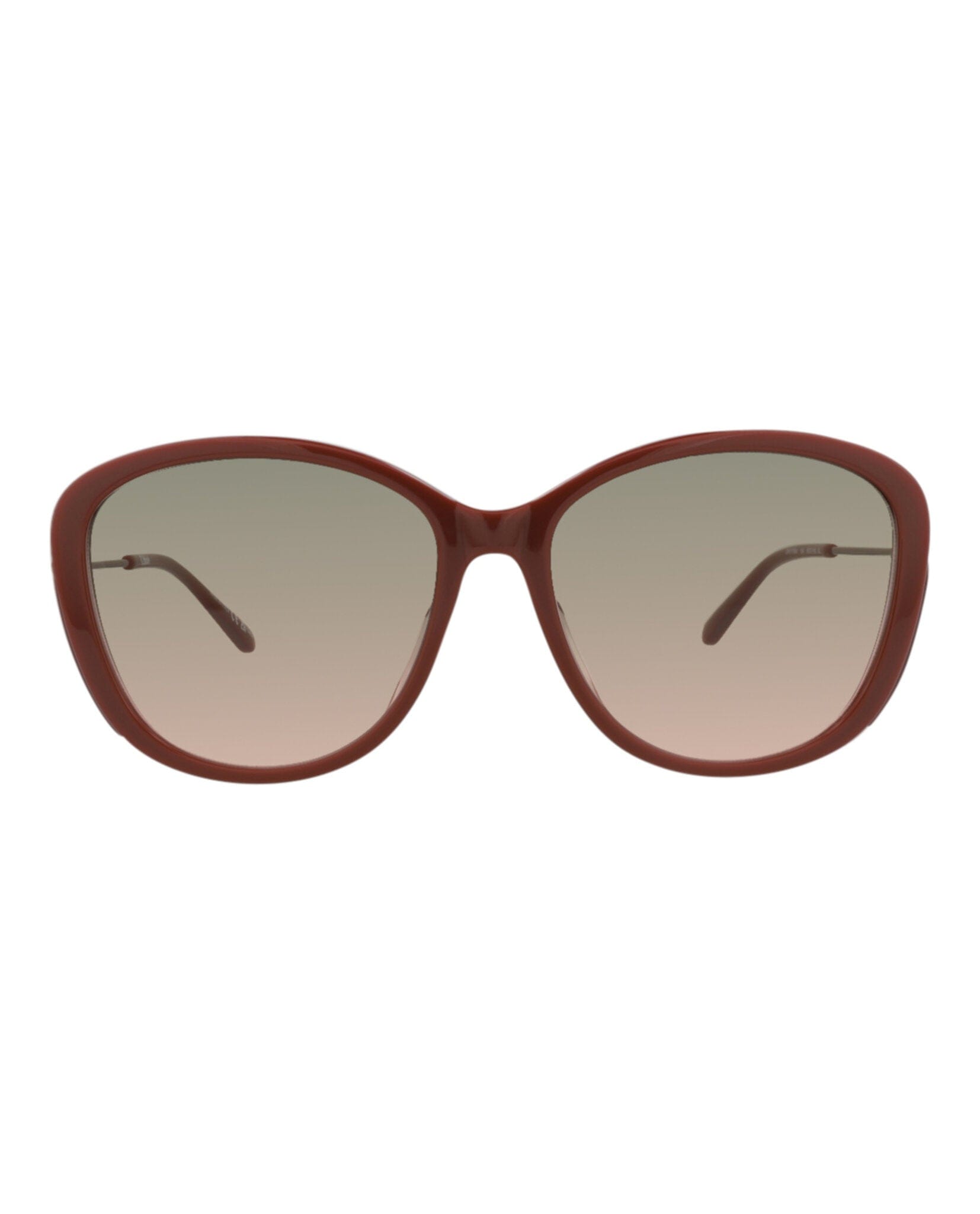 Fashion Chloé Womens Round/Oval Brown Brown Green Fashion Designer Eyewear