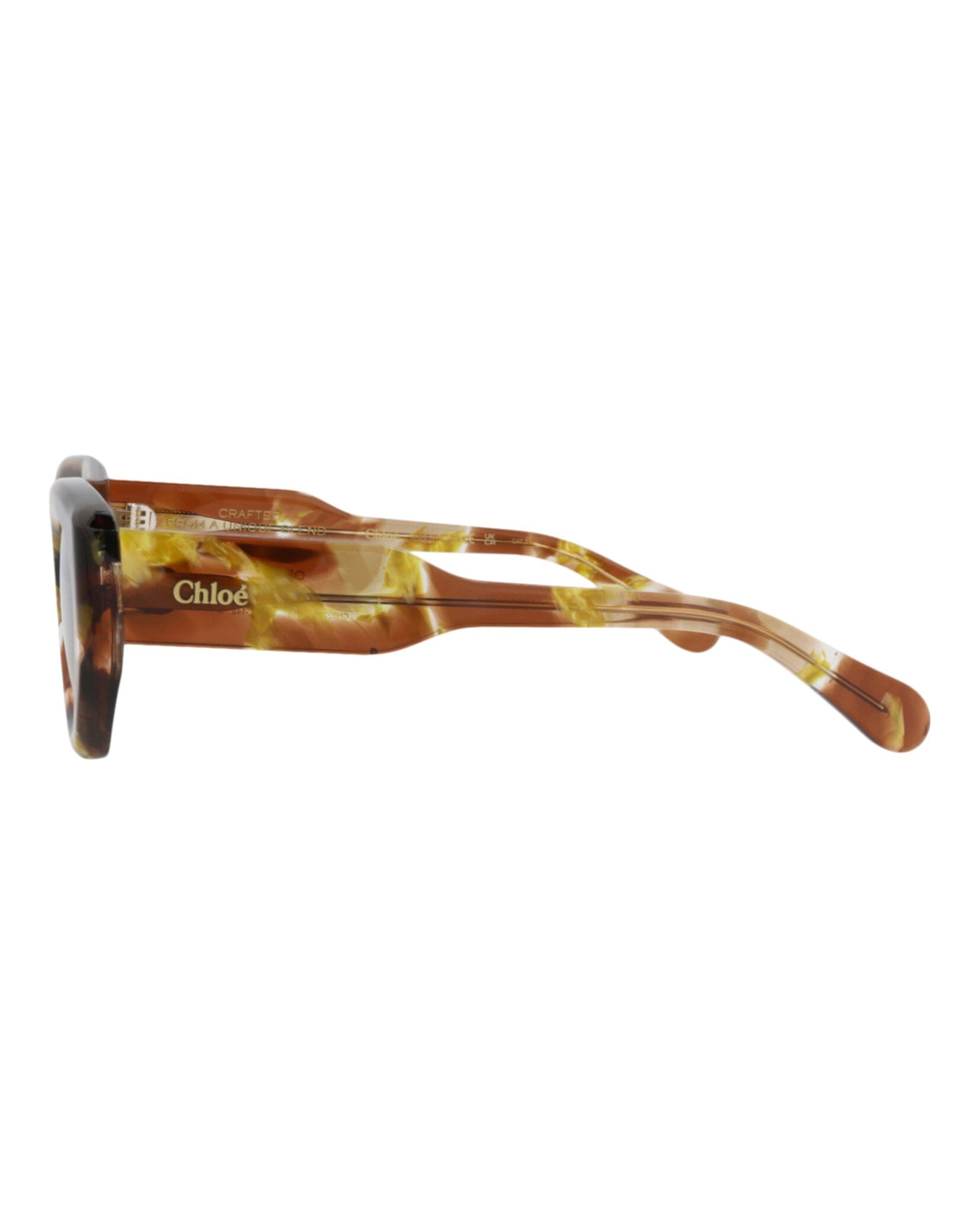 Fashion Chloé Womens Cat Eye Havana Havana Brown Fashion Designer Eyewear