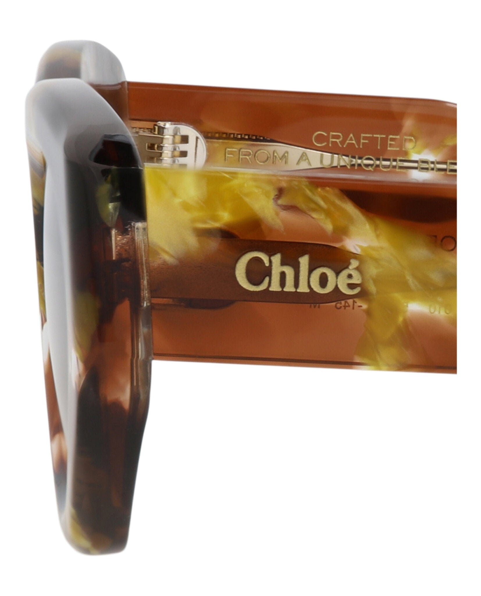 Fashion Chloé Womens Cat Eye Havana Havana Brown Fashion Designer Eyewear