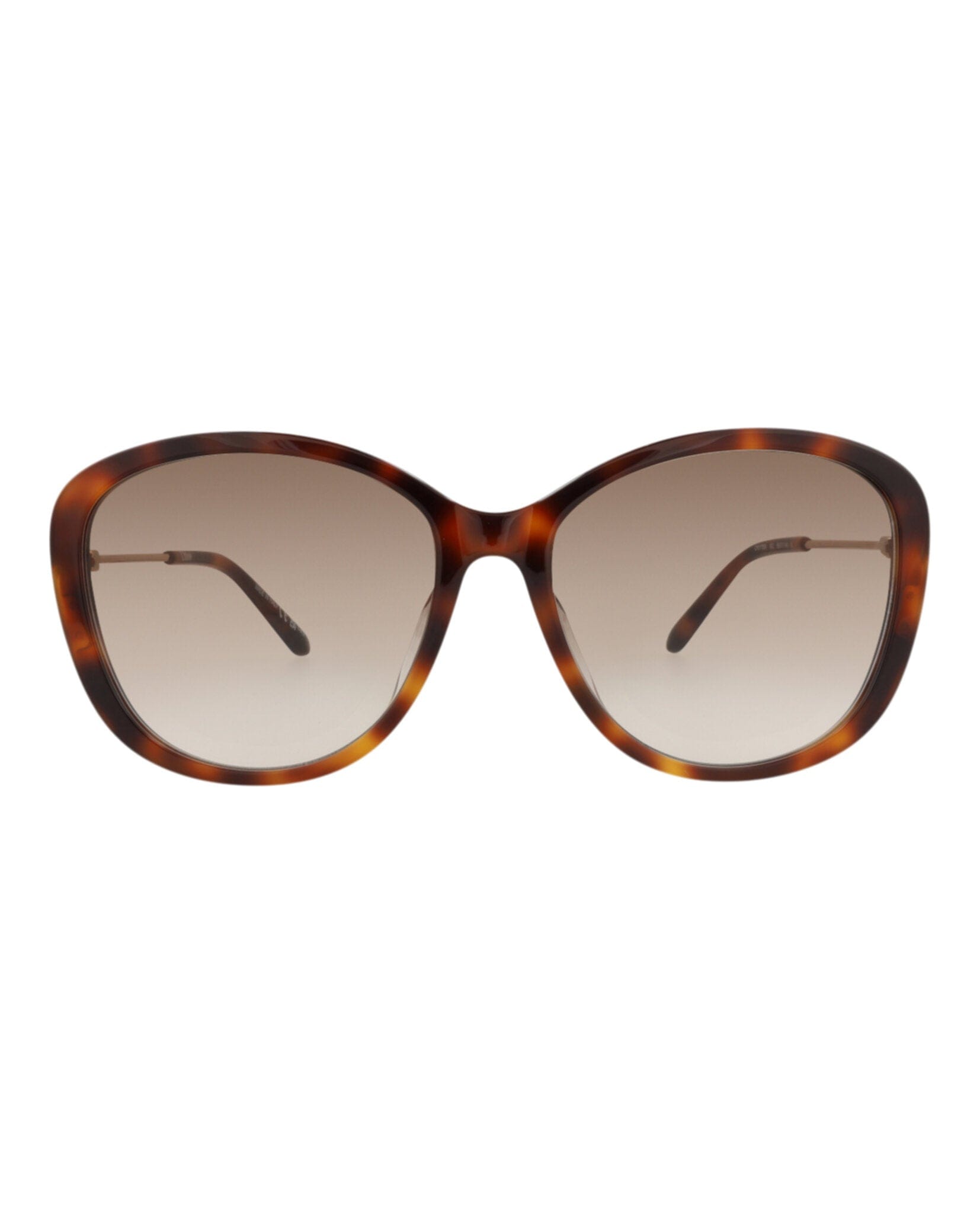 Fashion Chloé Womens Round/Oval Havana Gold Brown Fashion Designer Eyewear