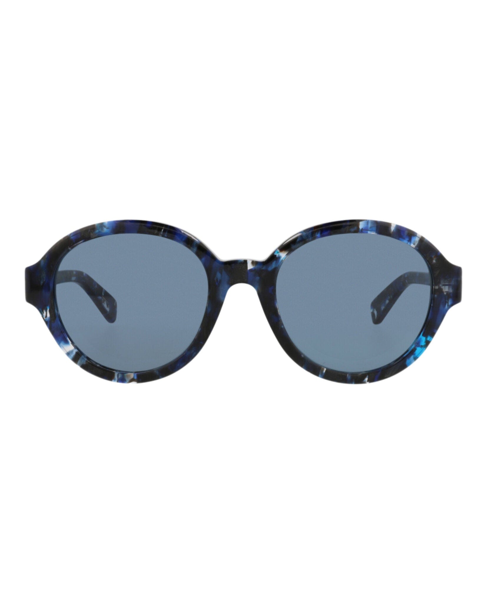 BLUE BLUE Chloé Womens Round/Oval Blue Blue Blue Fashion Designer Eyewear