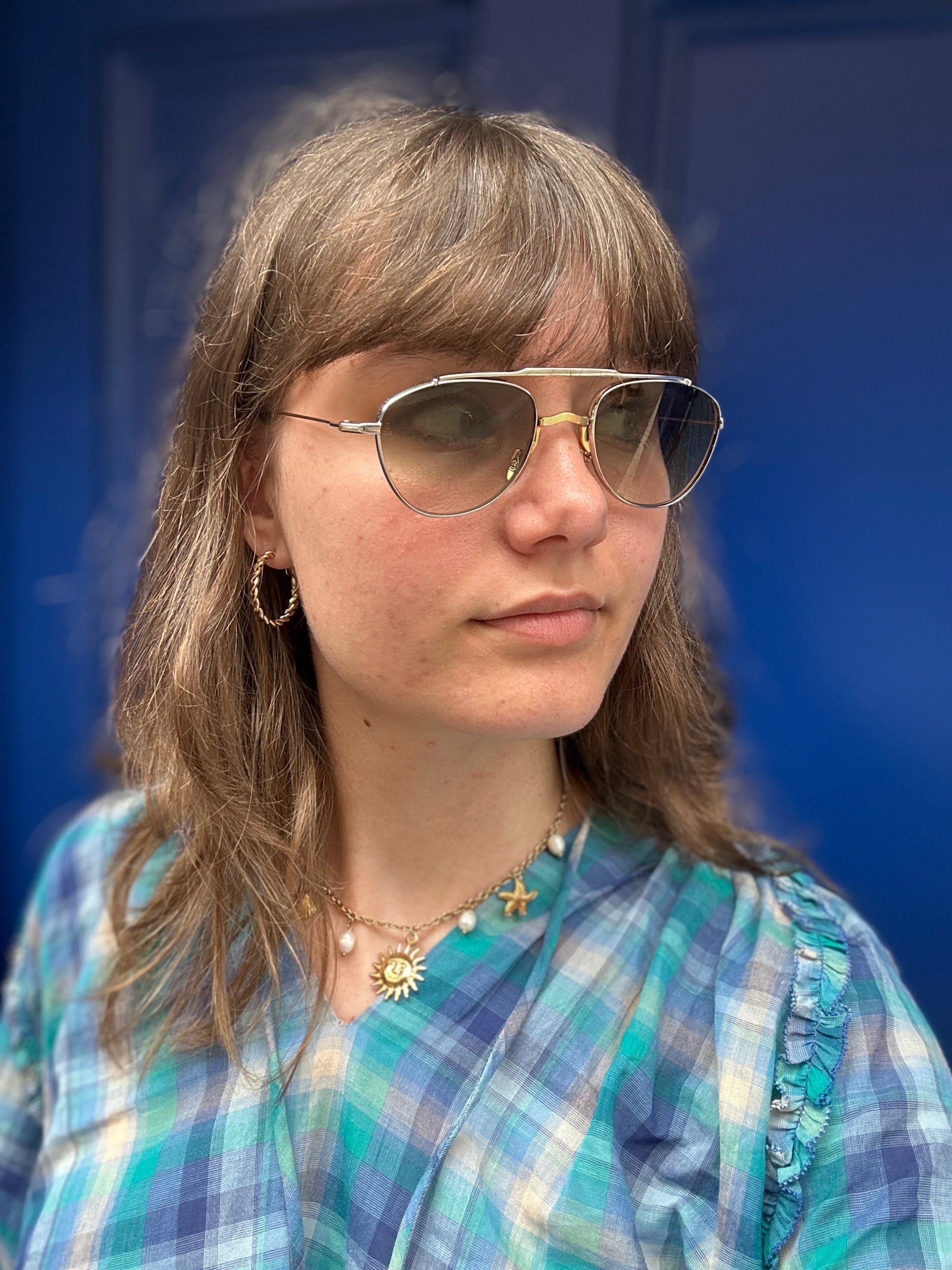 Jacques Marie Marie Jacques Marie Silver Sunglasses