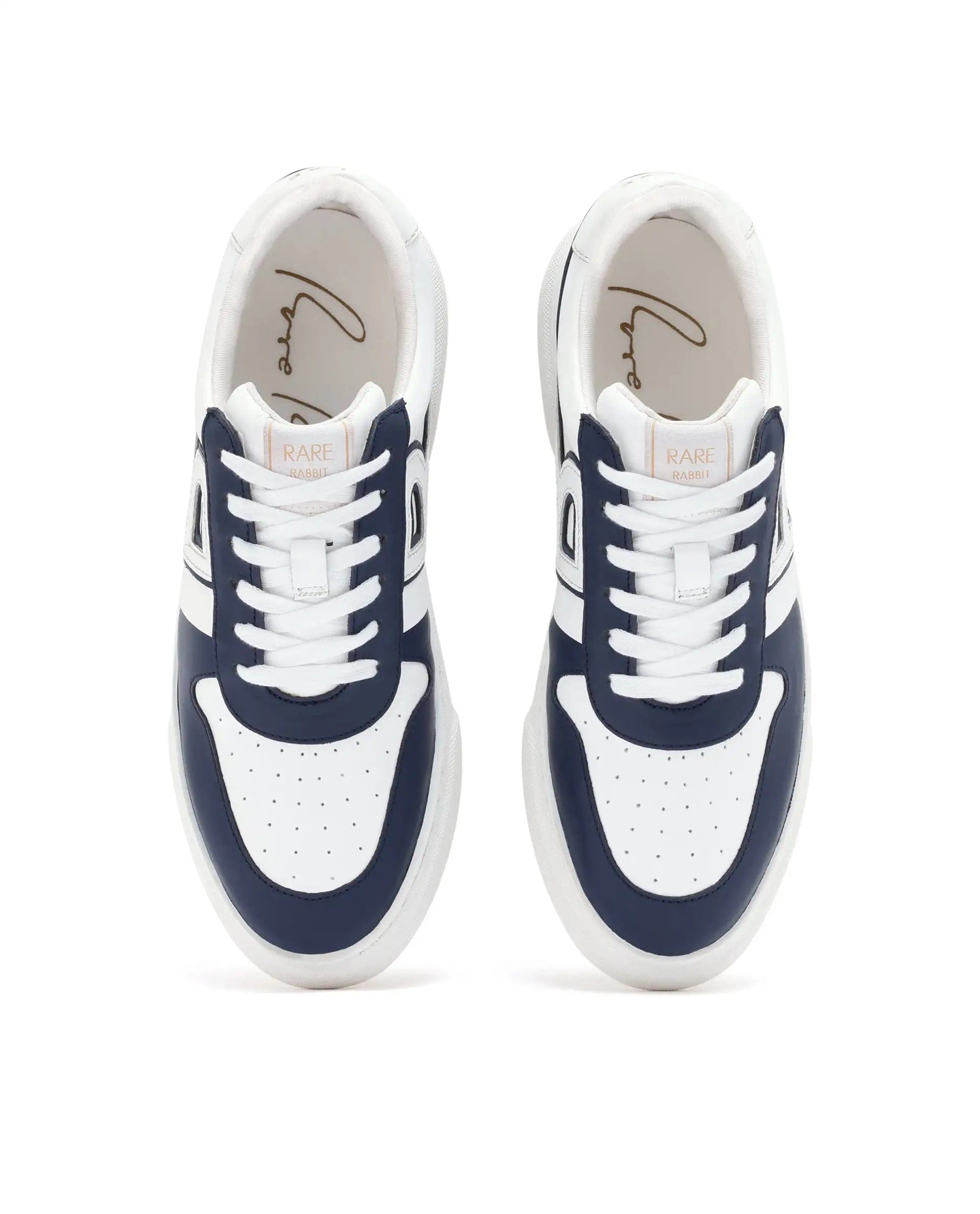 RAREZ Rare Rabbit Corp Cygnus Pro - Lqwhite - Navy Shoes