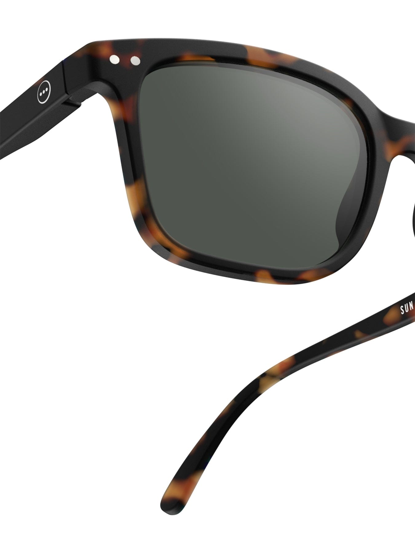 Izipizi #L Square Sunglasses Tortoise